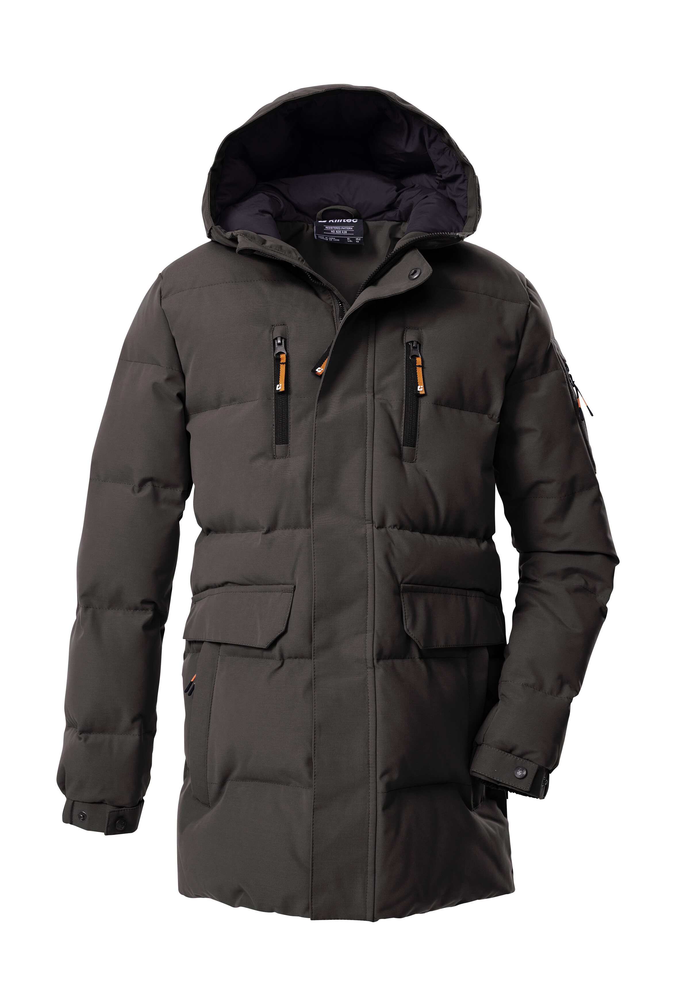 Killtec Steppmantel "KOW 238 BYS QLTD PRK" Winddichter, wasserabweisender Kinderparka mit verstellbaren Ärmeln