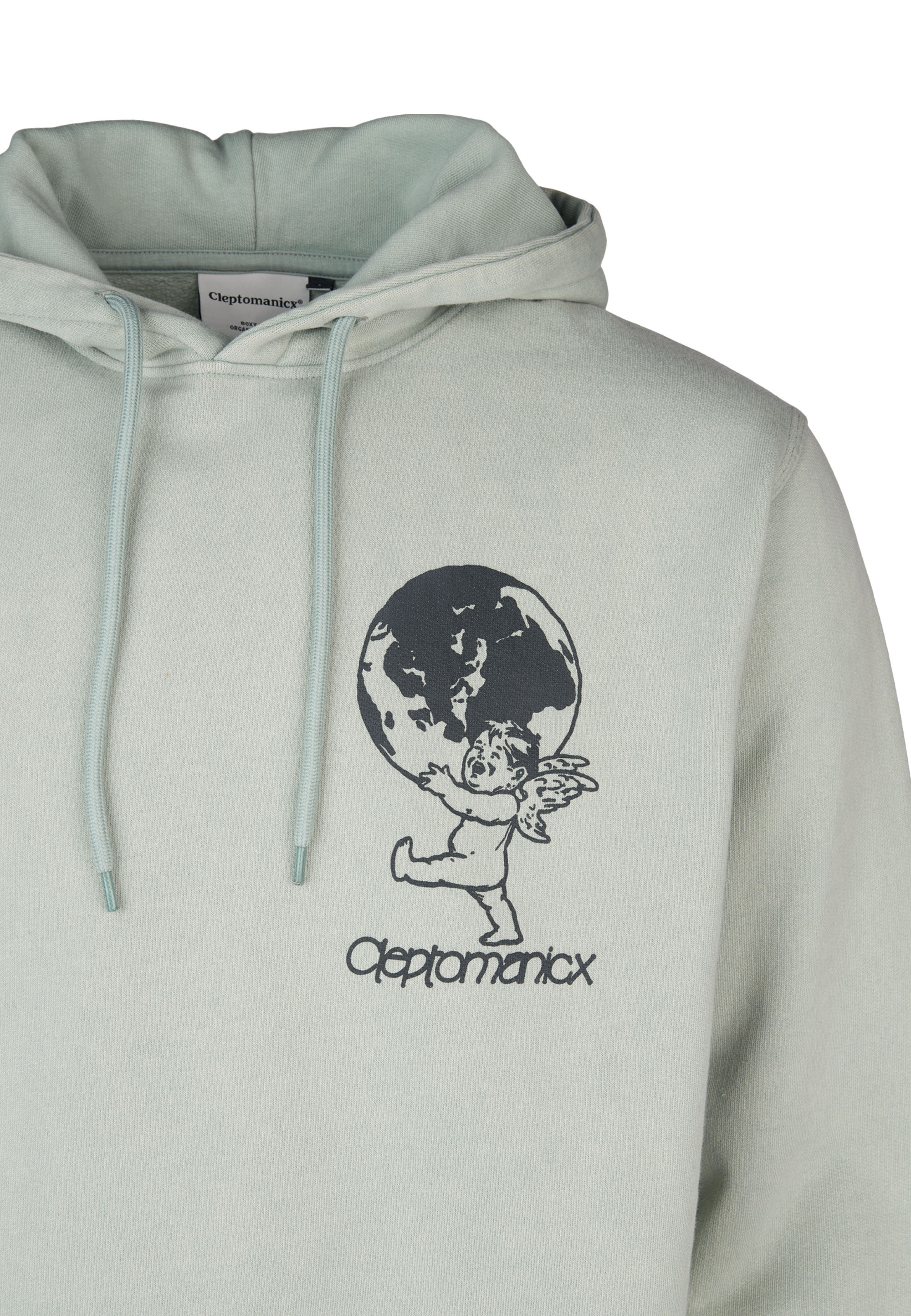 Cleptomanicx Kapuzensweatshirt »Mystery«, mit diversen Prints