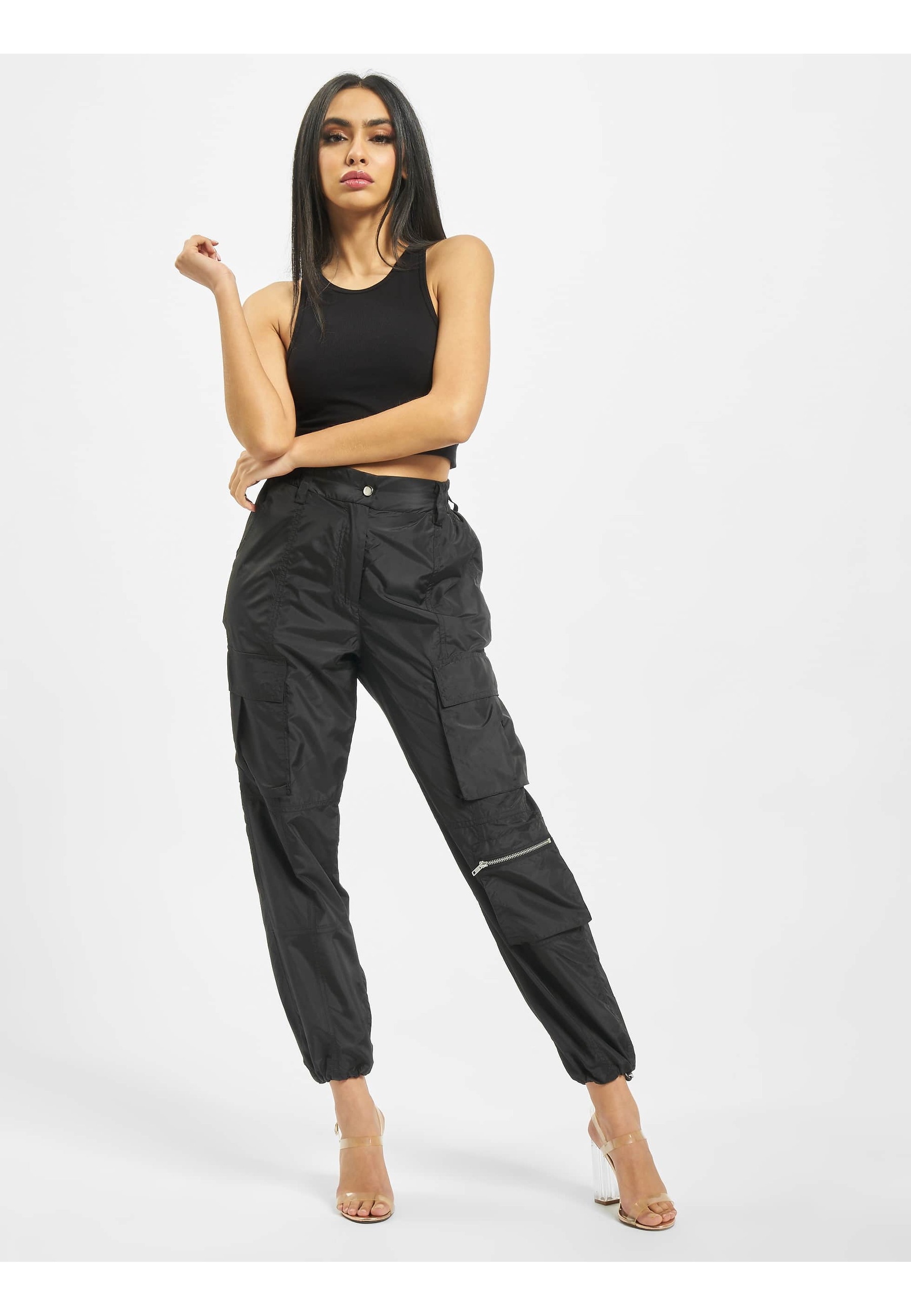 DEF Stoffhose »DEF Damen Mary Cargopants«
