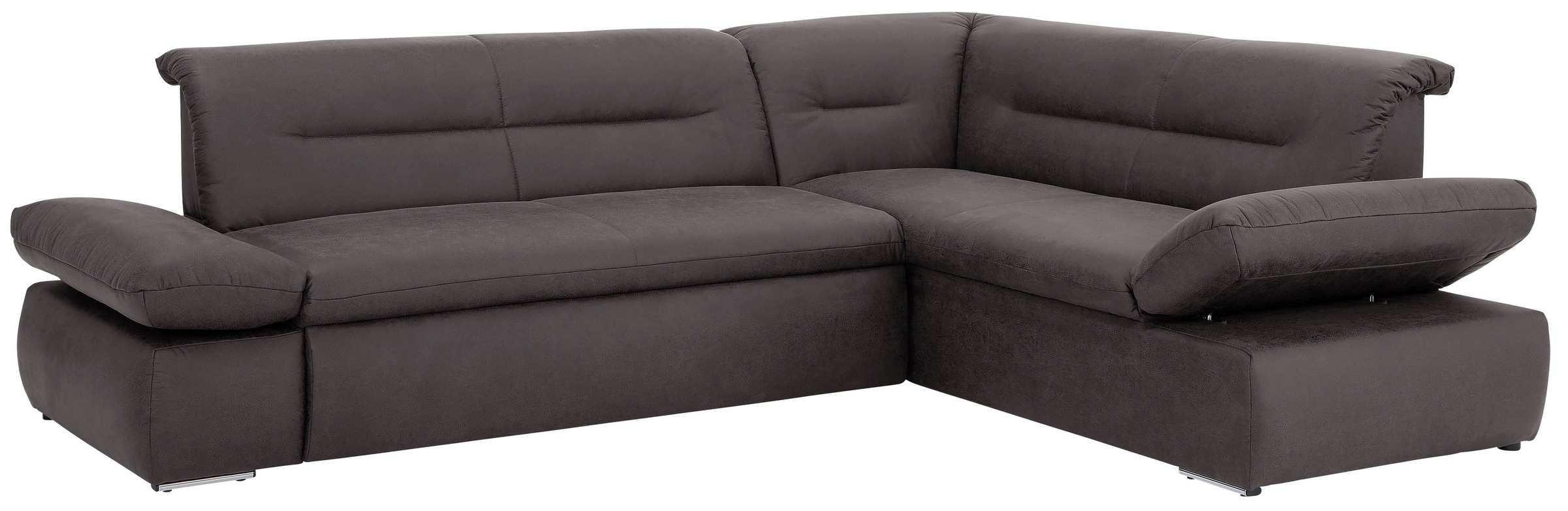 INOSIGN Ecksofa »Avesa L-Form«, Wahlweise mit Arm- und Bettfunktion, B/T/H: 275/211/80 cm