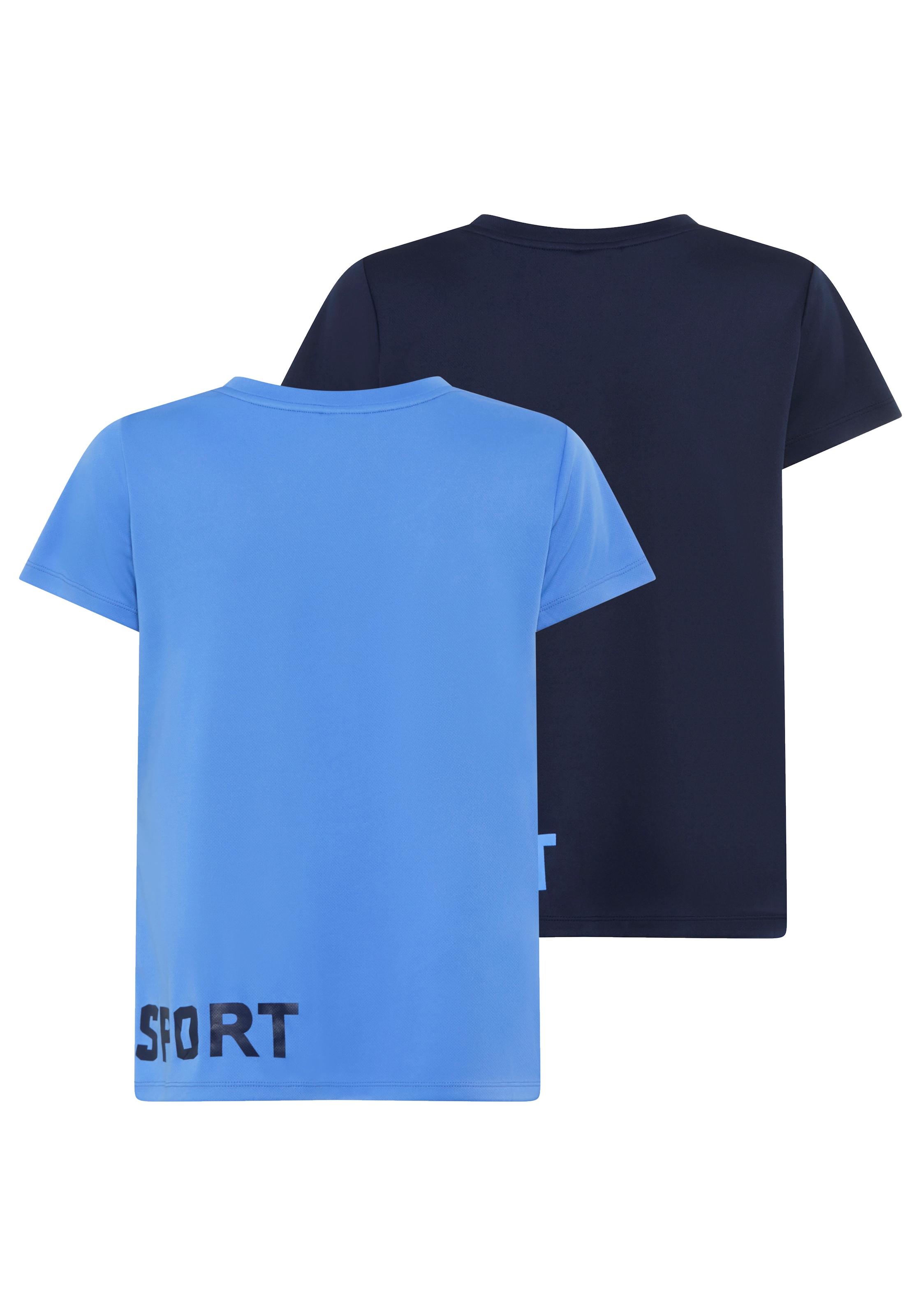 H.I.S Funktionsshirt Spar-Set, 2er-Pack,  figurbetonter Schnitt,  sportlicher Look,  mit trendigem Logodruck