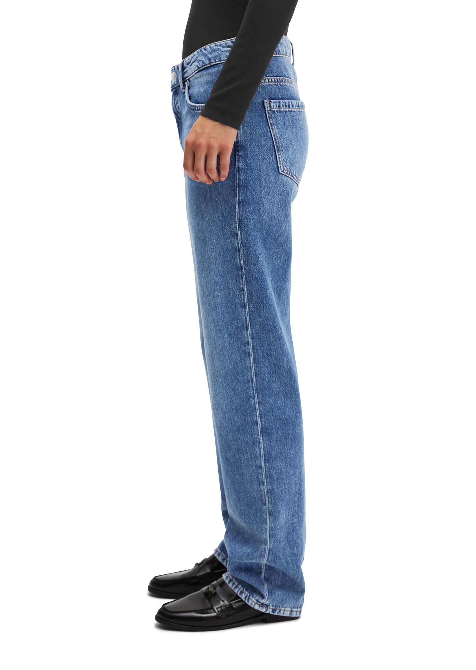 Marc O'Polo Regular-fit-Jeans »aus Rigid Denim ohne Elasthan«