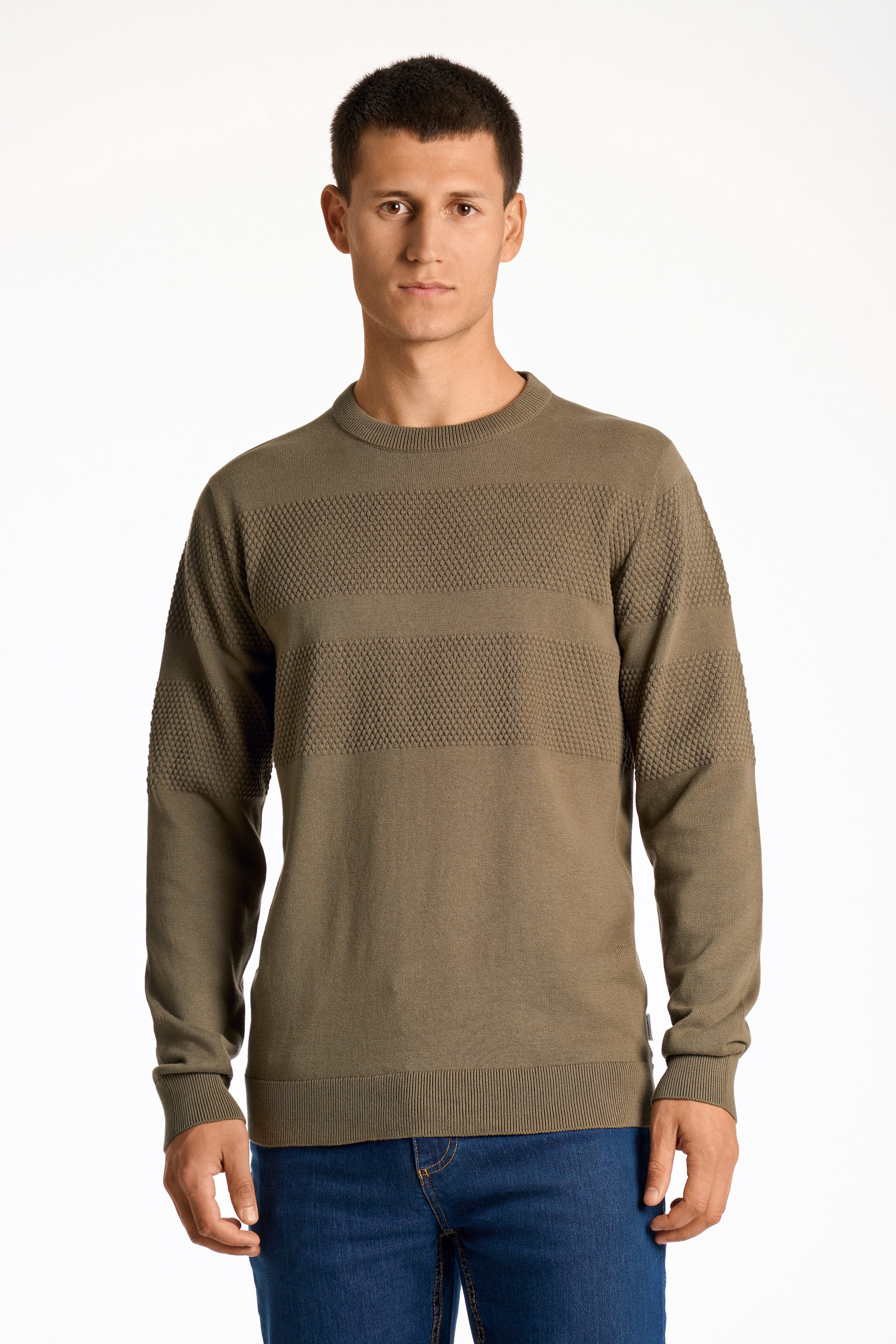 LINDBERGH Strickpullover, mit Struktur günstig online kaufen