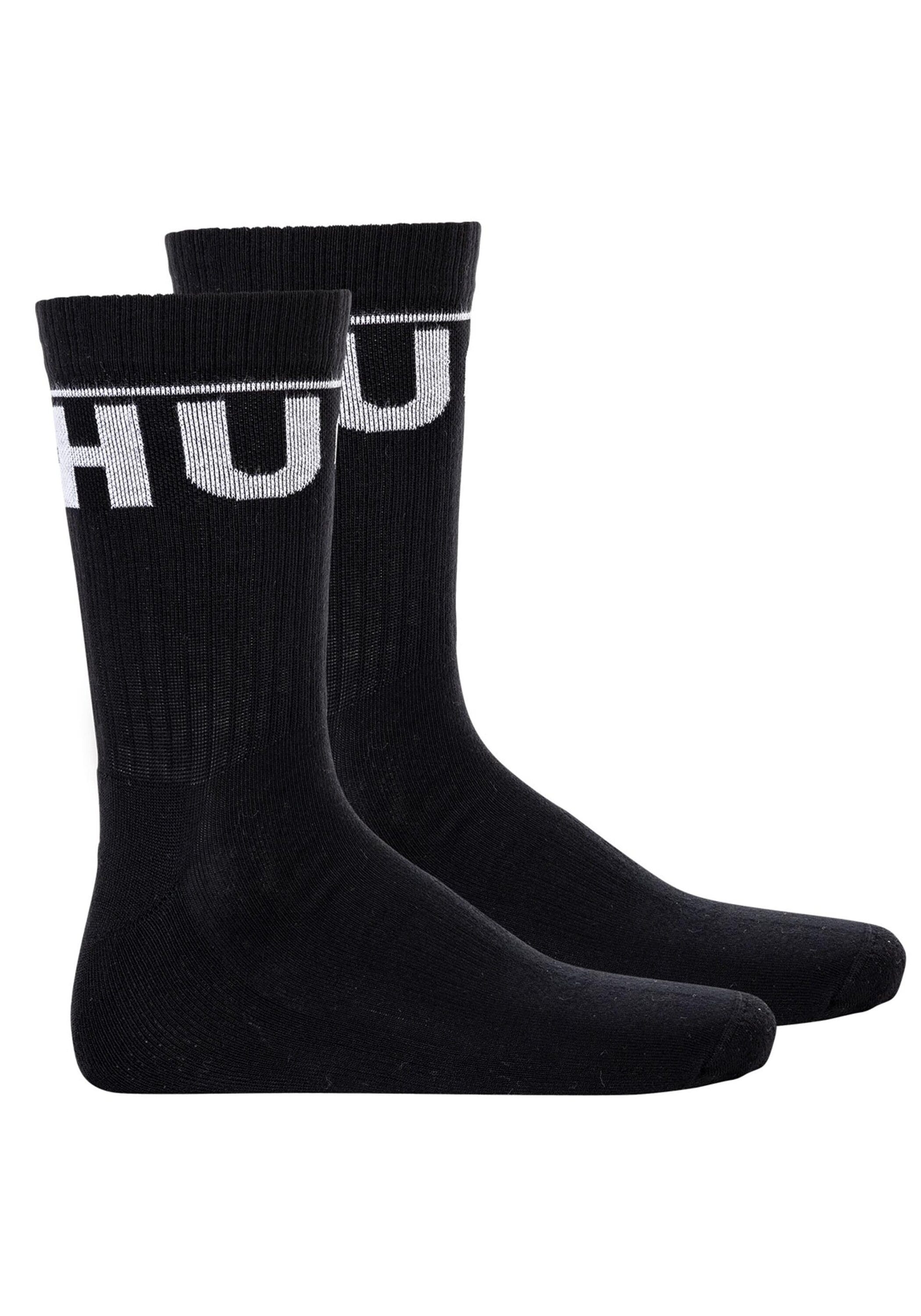 HUGO Socken "Socken 2P QS RIB ICONIC CC 10257965 01 2er Pack"