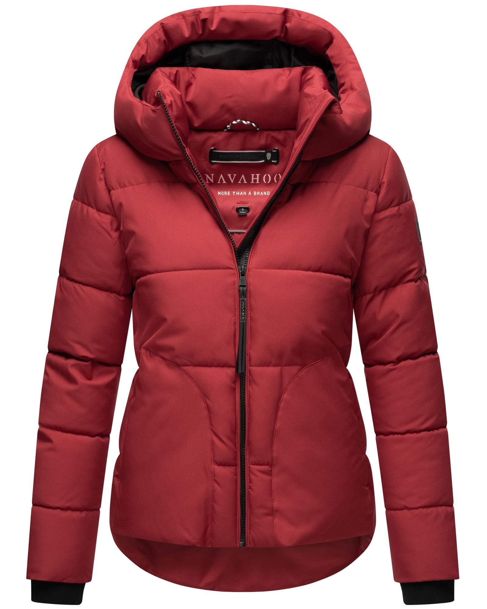 Steppjacke »Lachperle XIV«, mit Kapuze, Kurze gesteppte Damen Winterjacke mit hohem...