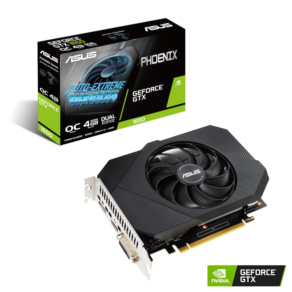 Asus Grafikkarte »PH-GTX1650-O4GD6«, 4 GB, GDDR6