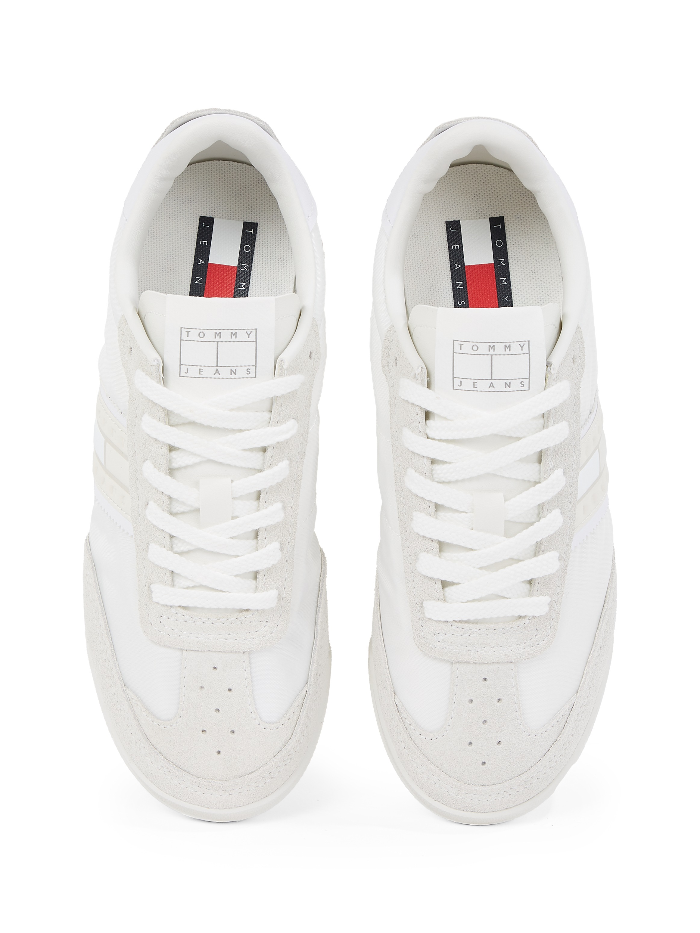 Tommy Jeans Keilsneaker »TJW RETRO RUNNER CLEATED«, Freizeitschuh, Halbschuh, Schnürschuh mit Logoschriftzug