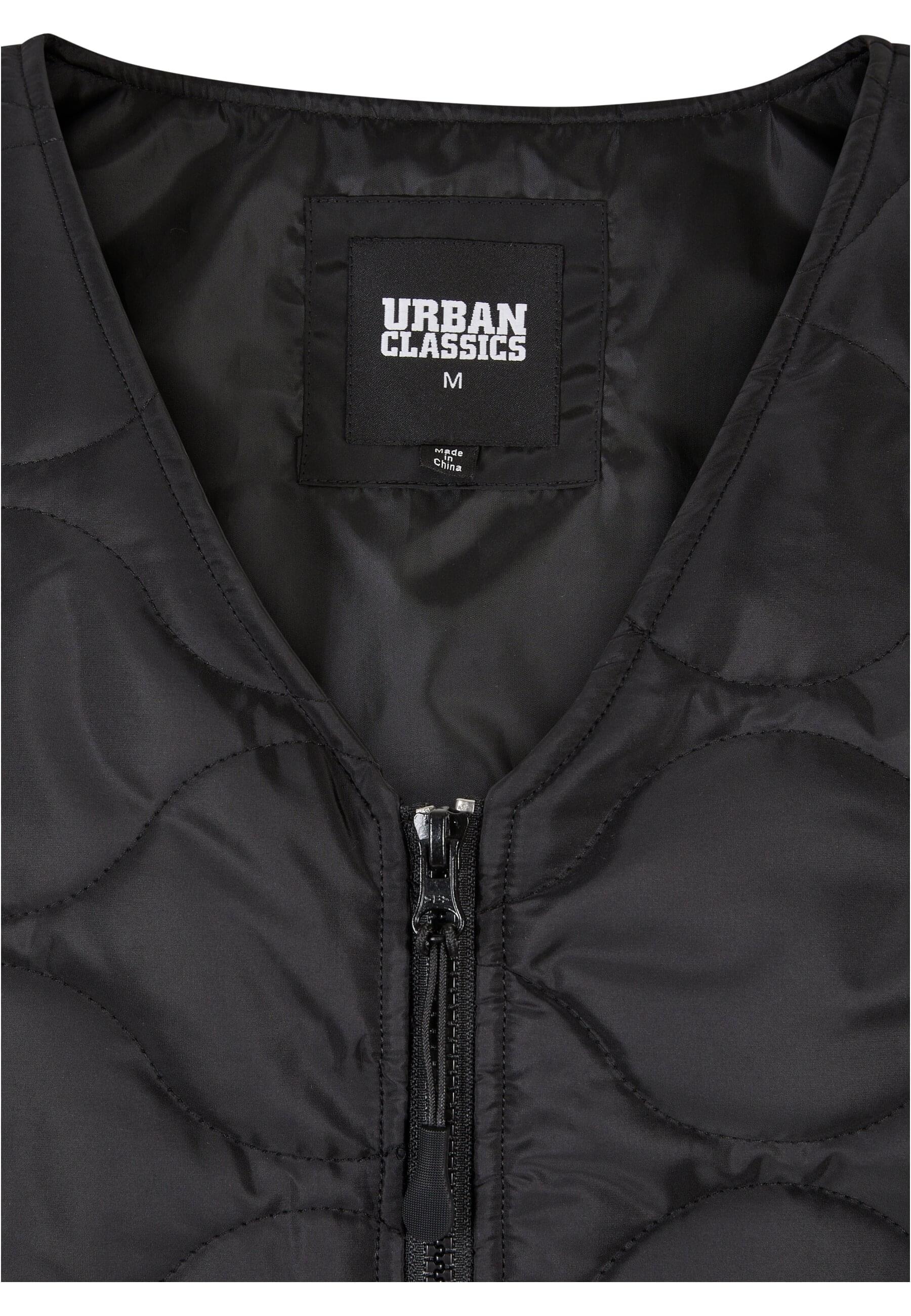 URBAN CLASSICS Jerseyweste »Urban Classics Herren Zipped Gilet«, (1 tlg.)