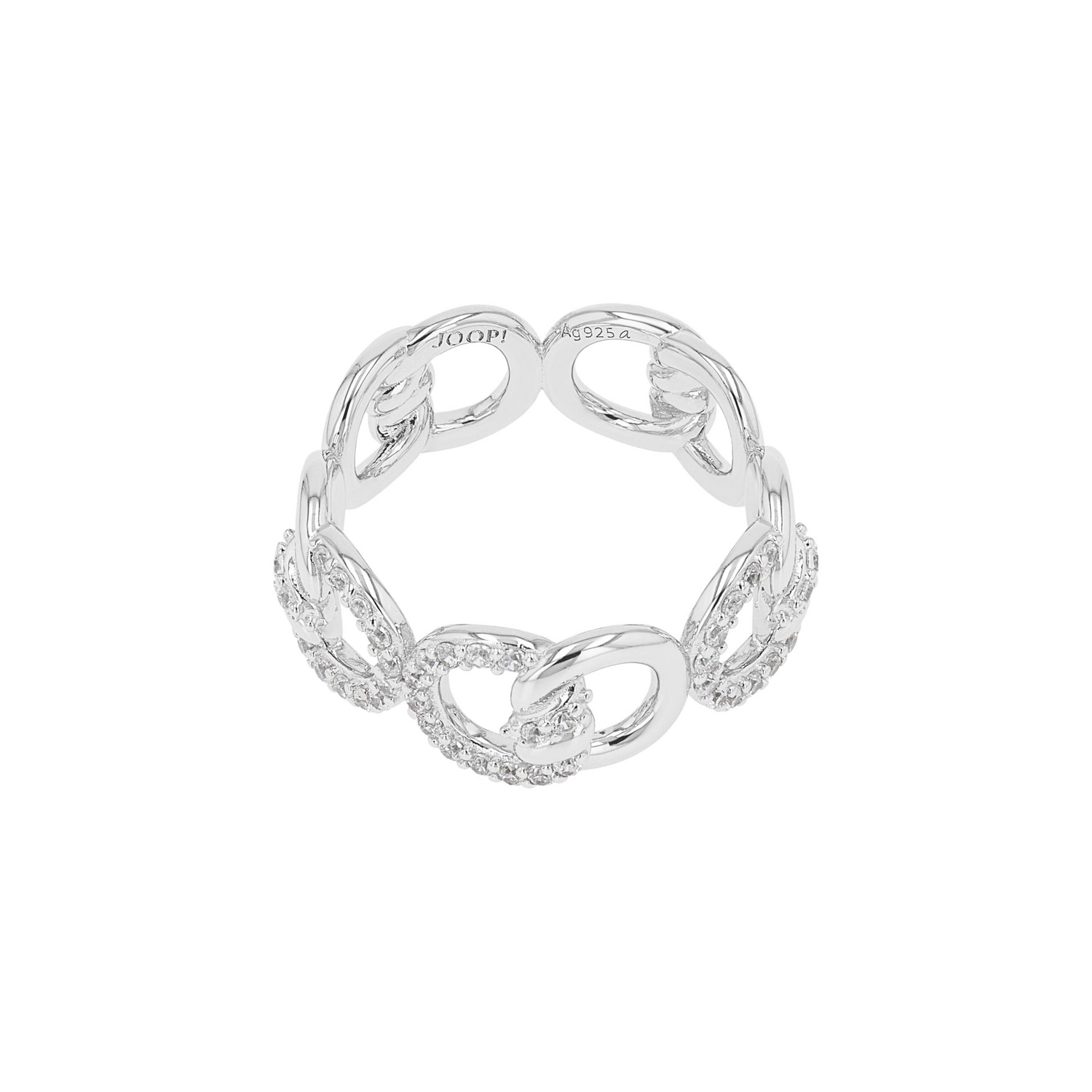 JOOP! Silberring mit Zirkonia (synth.)