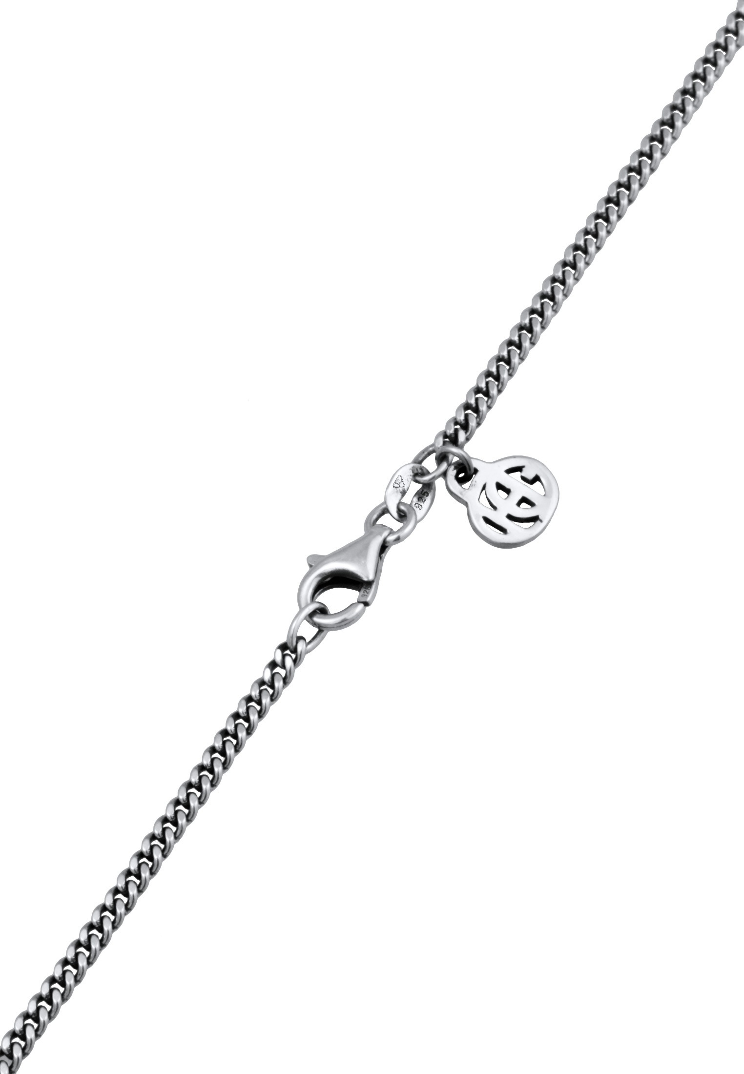 HAZE & GLORY Kette mit Anhänger »Halskette Kupfer-Türkis Edelstein Anhänger 925 Silber«