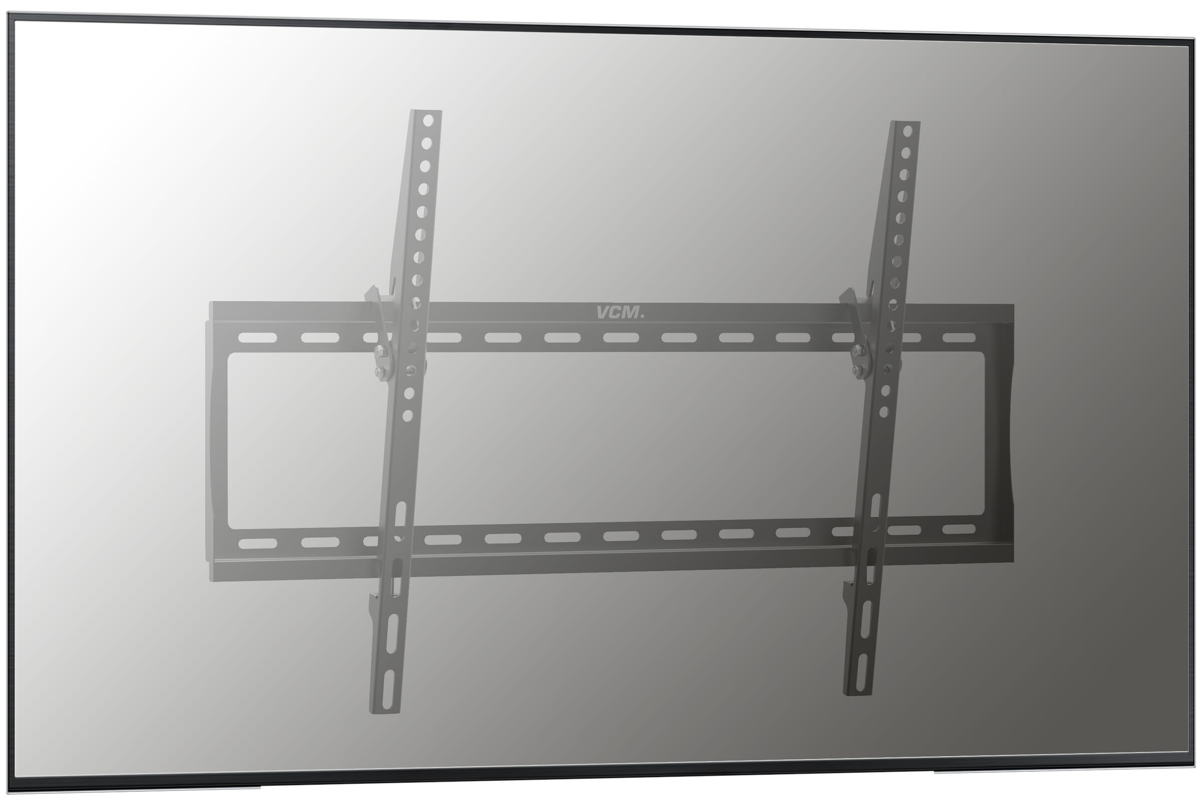 VCM TV-Wandhalterung »TV VESA Wandhalterung Halter neigbar B-FN600«