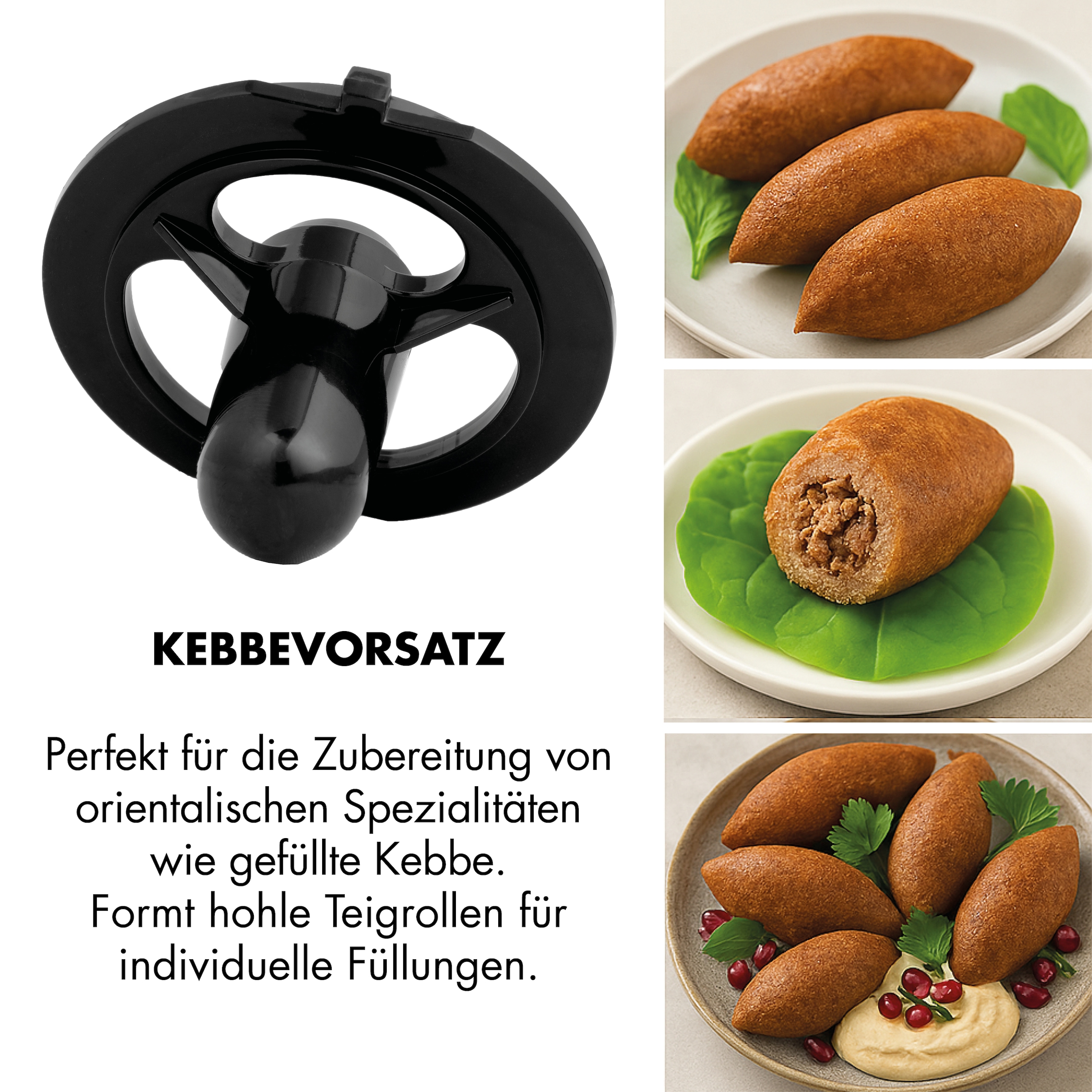 Gastroback Fleischwolf »Design Fleischwolf 6-in-1 Power Pro« inklusive Burger-Presse