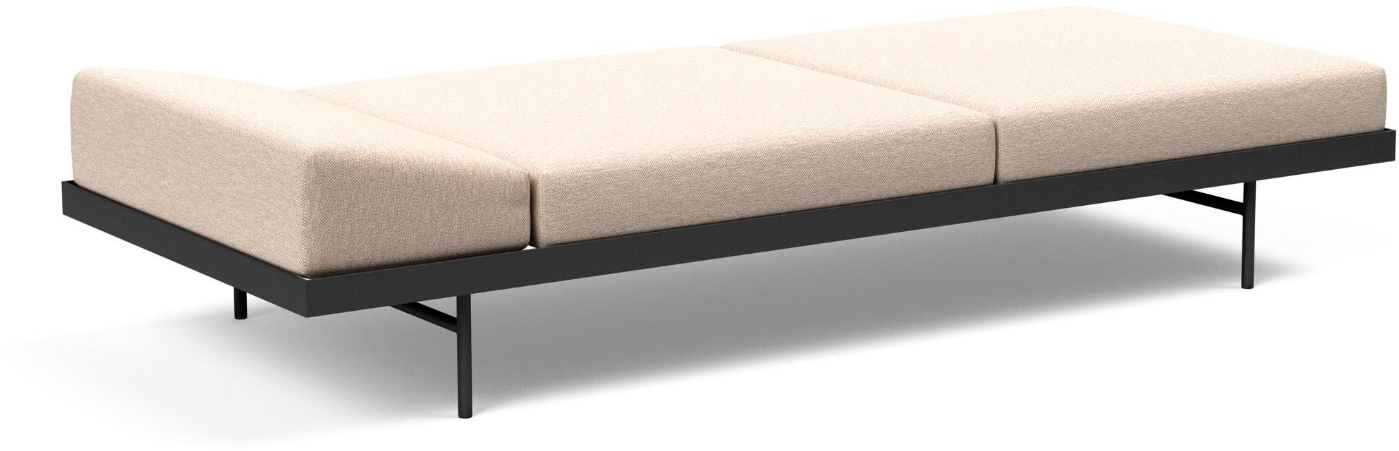 INNOVATION LIVING ™ Relaxliege »PURI«, Daybed mit integrierter Holzablage, flexible Aufteilung