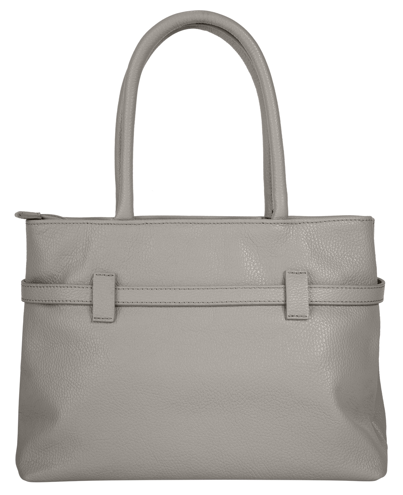Cluty Henkeltasche, echt Leder, Made in Italy