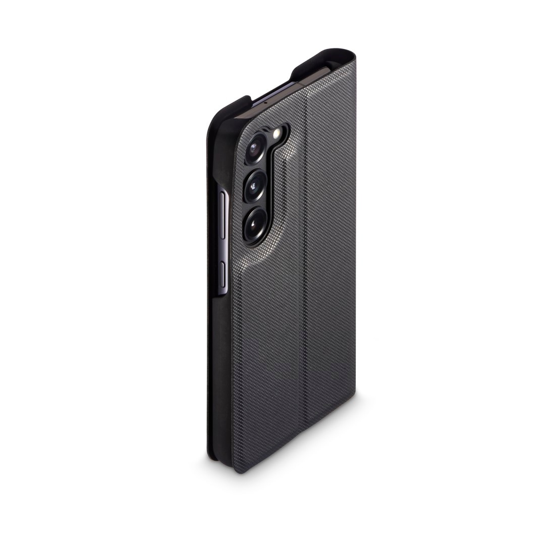 Hama Smartphone-Hülle »Booklet für Samsung Galaxy S23, Schwarz, schlankes Design«, Mit Standfunktion und Einsteckfächer