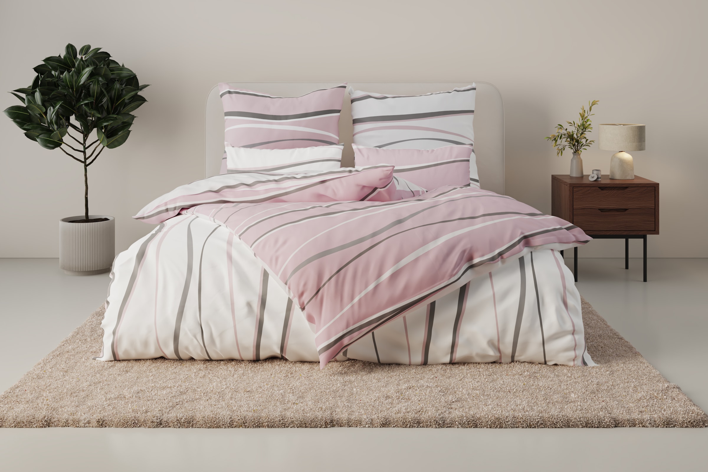 OTTO home Wendebettwäsche "Alvara" 2 Stk. tlg. in Gr. 135x200 oder 155x220 günstig online kaufen