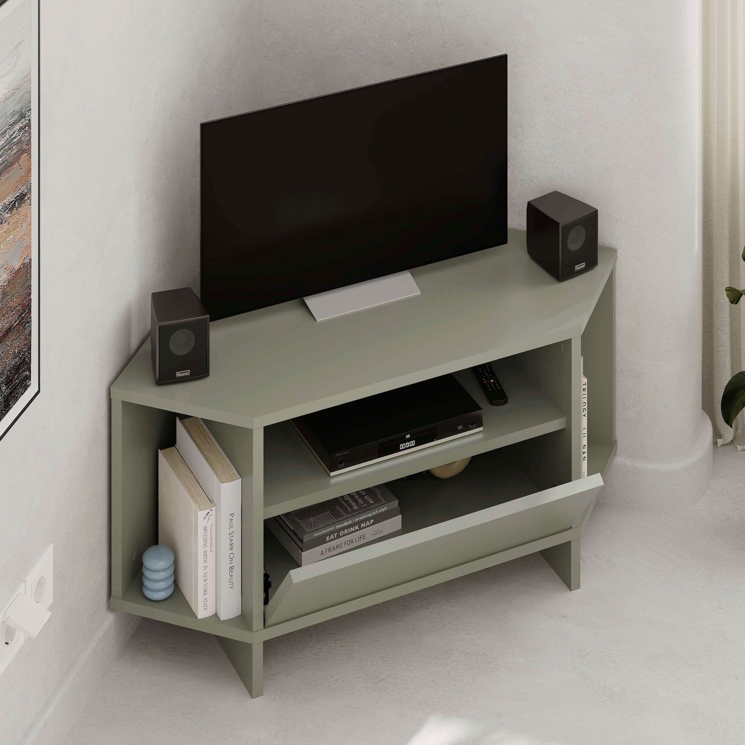 Decortie TV-Schrank »Viva TV Schrank«, (Packung), Einfache Montage, Naturfreundlich, Platzsparend