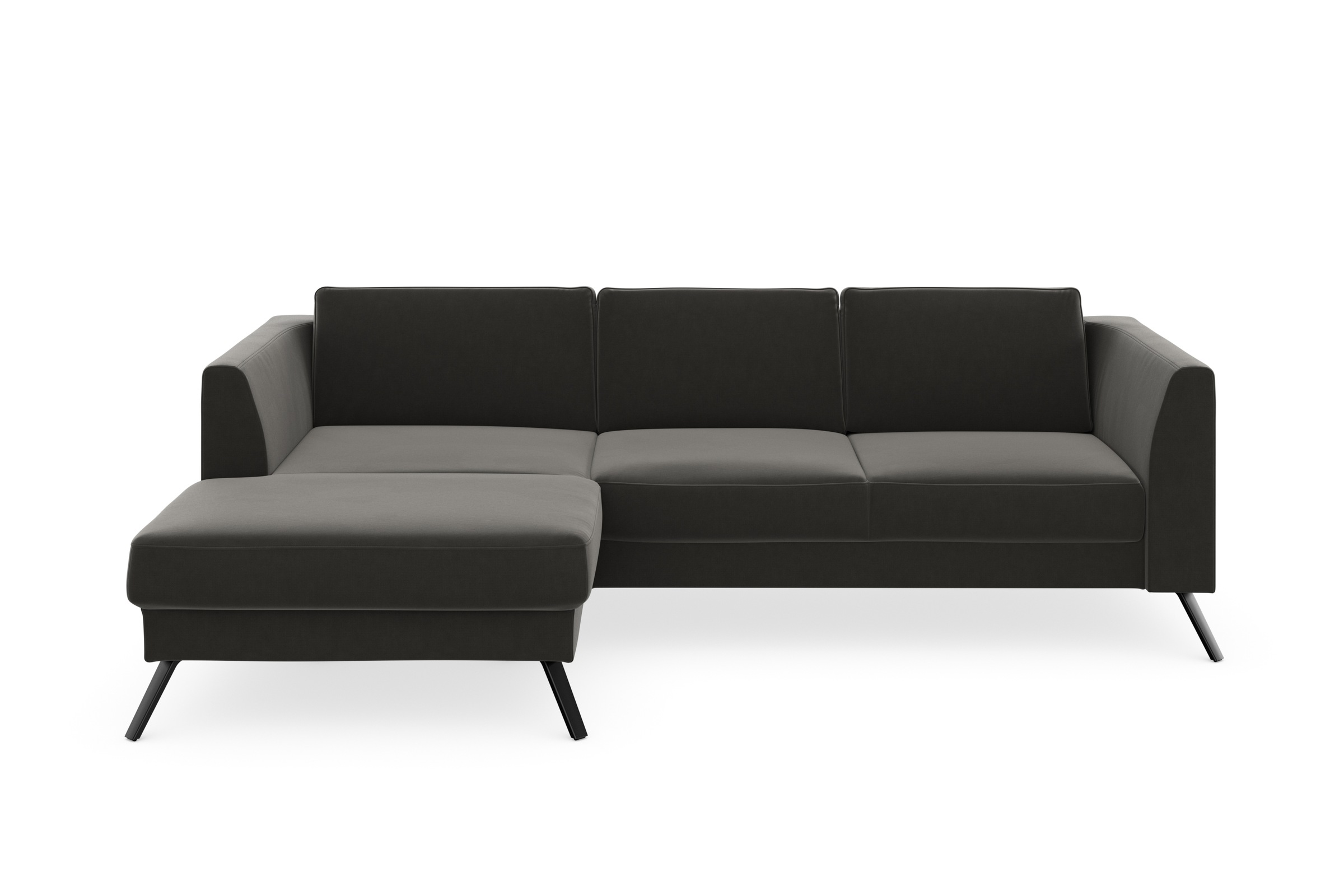 sit&more Ecksofa "Lindholm L-Form", mit Sitztiefenverstellung und Federkern günstig online kaufen