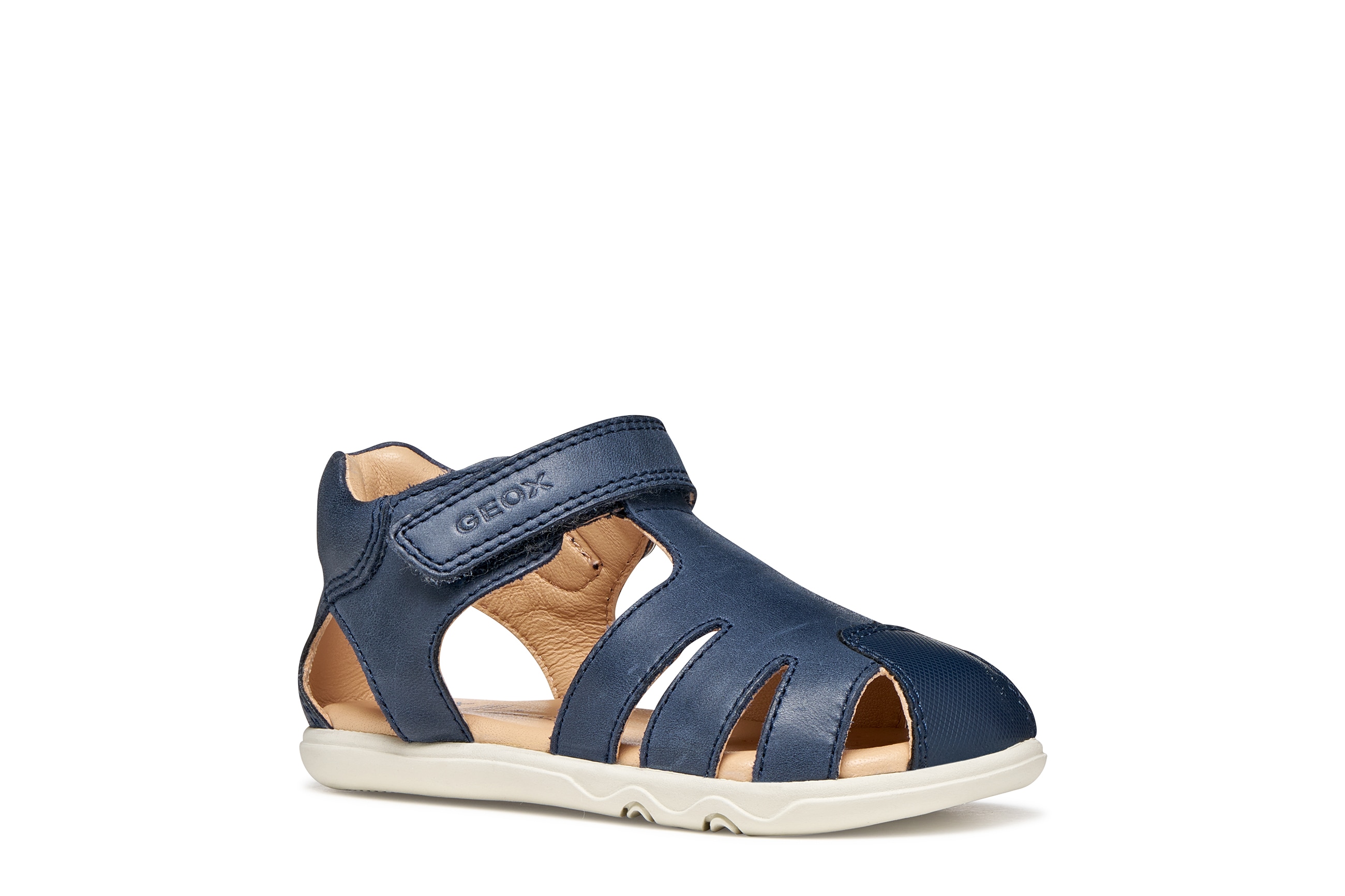Geox Lauflernschuh "B SANDAL STEPPIEUP B" Babyschuh mit Klettverschluss, Größenschablone zum Download