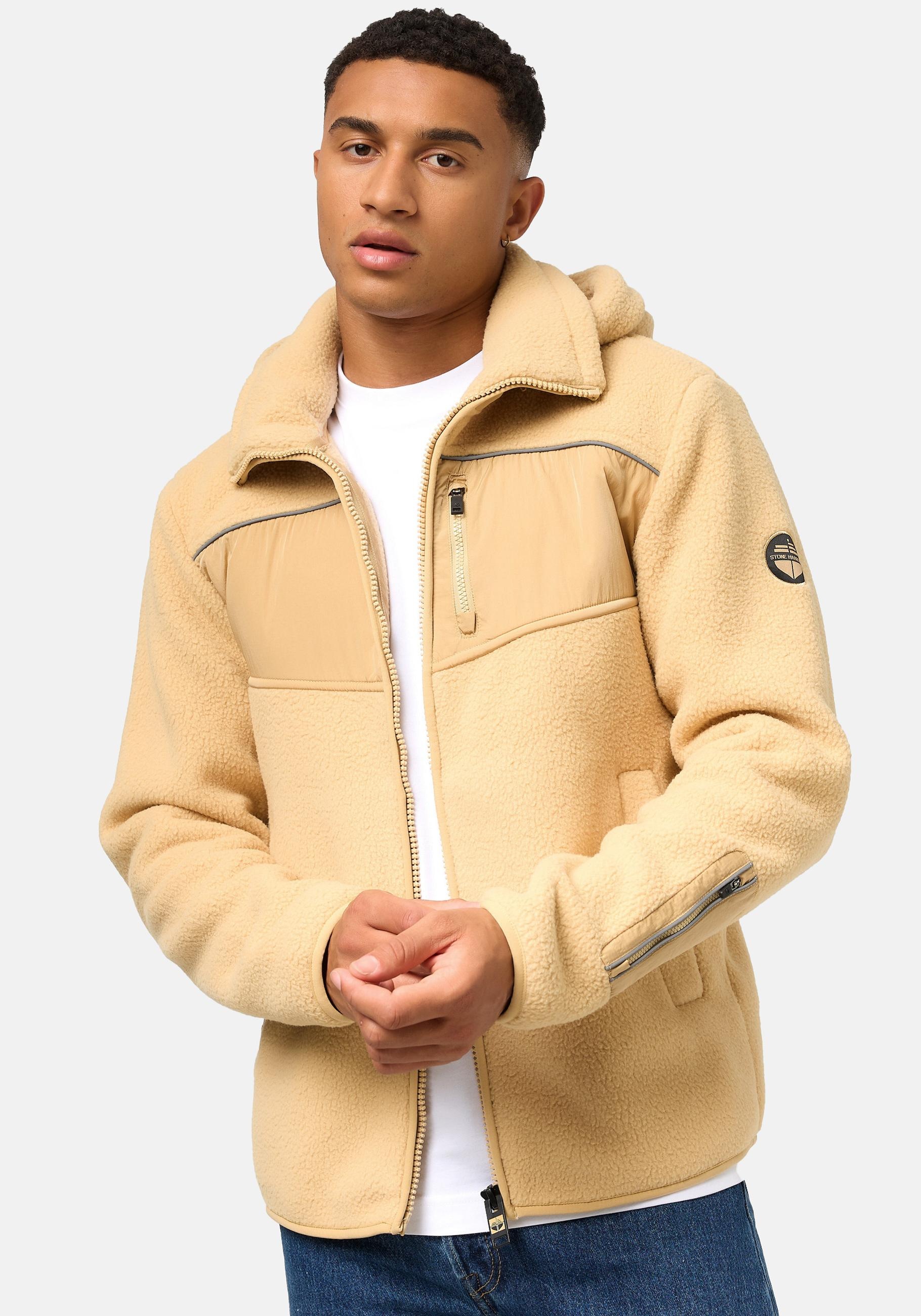 Stone Harbour Illian Men's Fleece Jacket Sand XXL 3