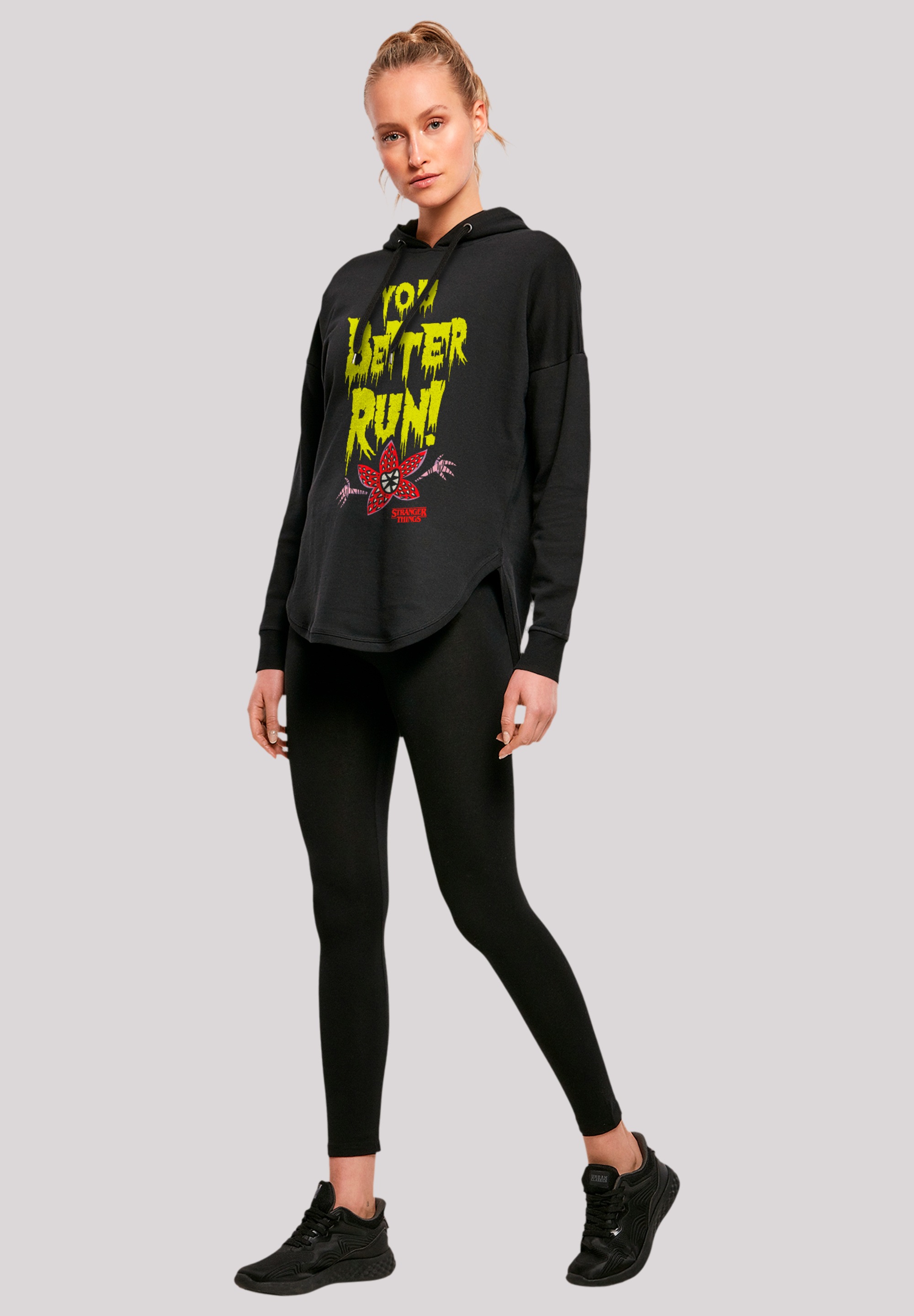 F4NT4STIC Kapuzenpullover »Stranger Things You Better Run Netflix TV Series«, Premium Qualität