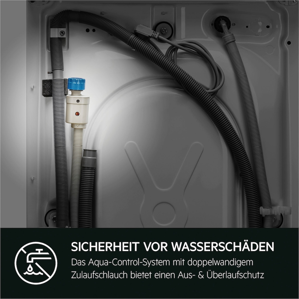 AEG Waschmaschine »LR7D70490«, 7000 ProSteam®, LR7D70490, 9 kg, 1400 U/min, ProSteam - Dampf-Programm für 96 % weniger Wasserverbrauch & Wifi