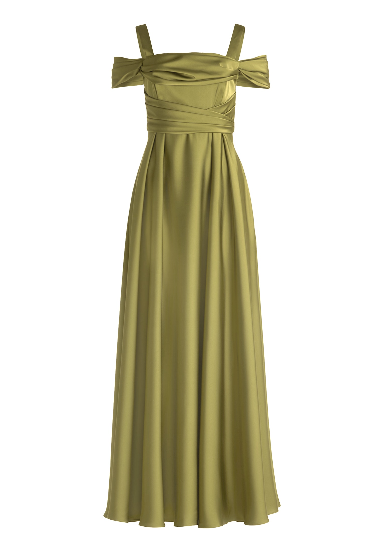 Vera Mont Abendkleid »Damen schulterfrei« Nahttasche