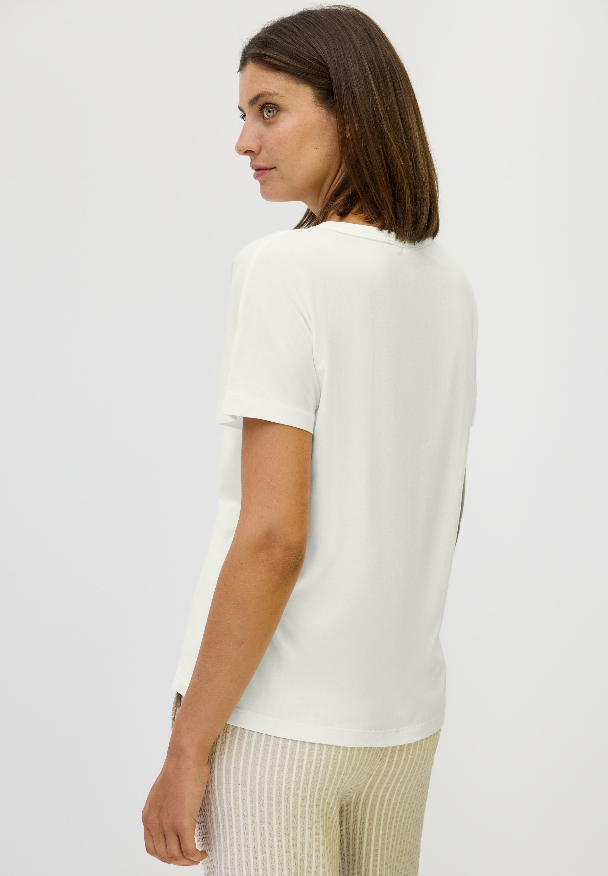 Cecil T-Shirt, aus elastischem Materialmix