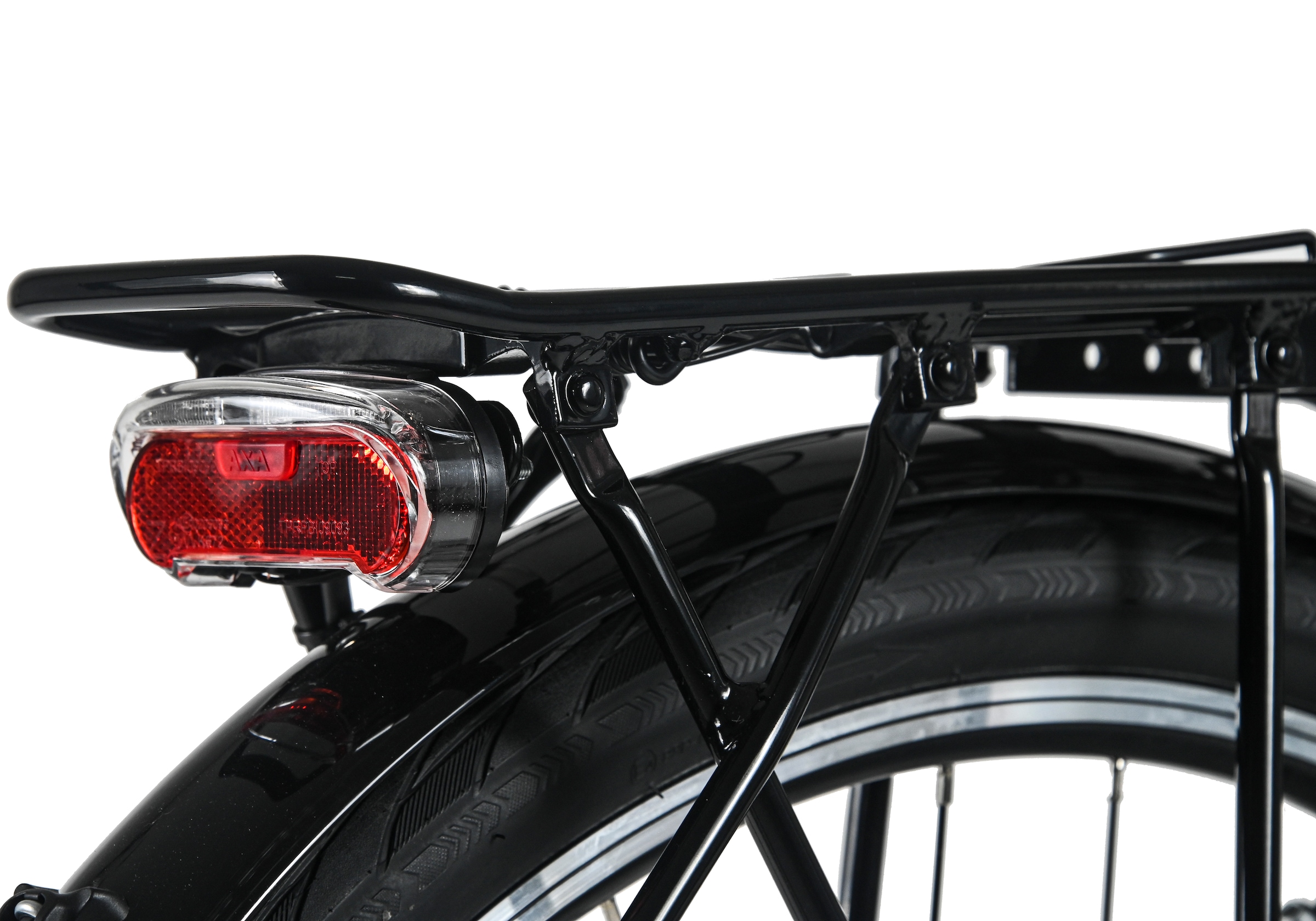 Dacapo Trekkingrad »Firenze 100 Anthrazit 21 Gänge RH 48 cm V-Brakes« 21 Gang Shimano Tourney Schaltwerk Kettenschaltung