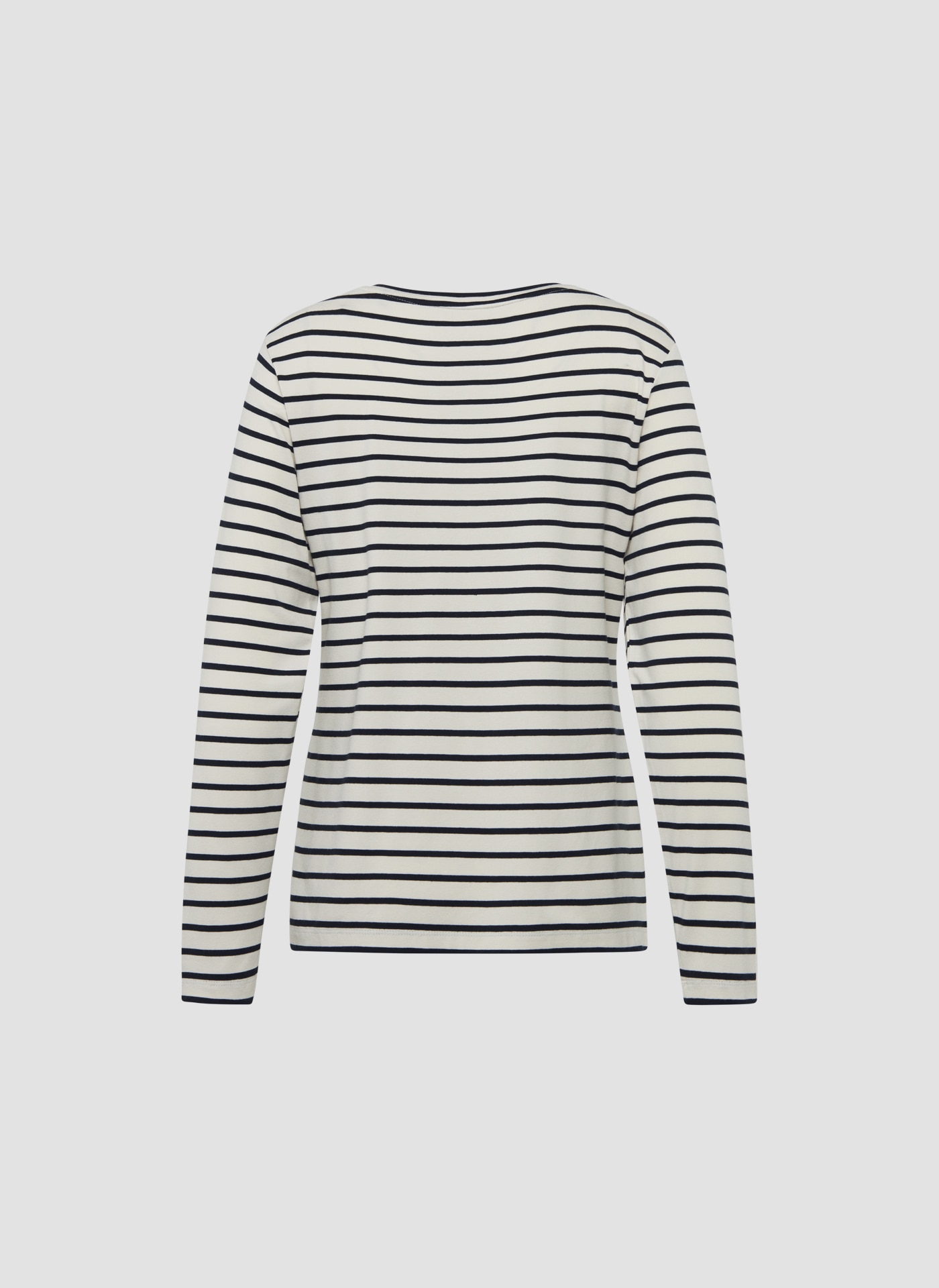 LeComte Print-Shirt »LeComte Gestreiftes Langarmshirt mit geschmückten Ärmeln«