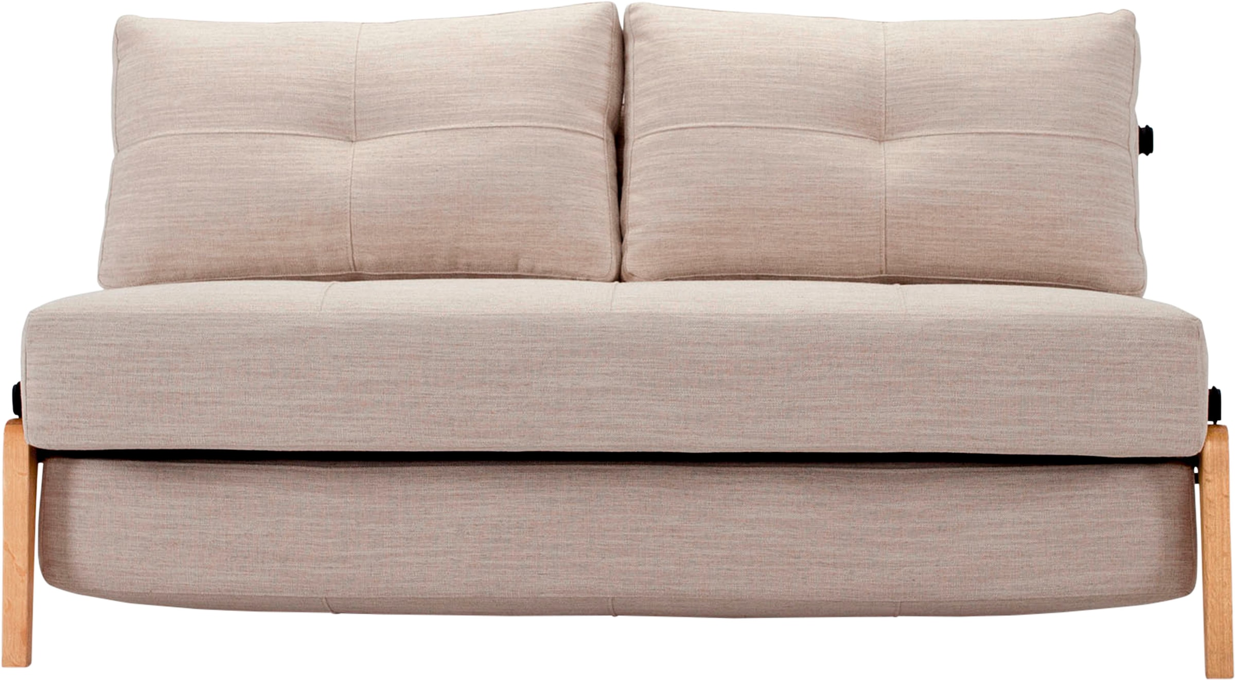 INNOVATION LIVING ™ Füßen Kompaktes Eiche BAUR Schlafsofa mit | aus Klappsofa »Cubed«, bestellen