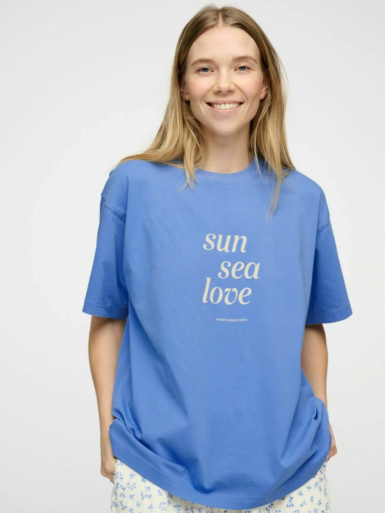 moshi moshi mind Kurzarmhemd »moshi moshi mind T-shirt Statement«