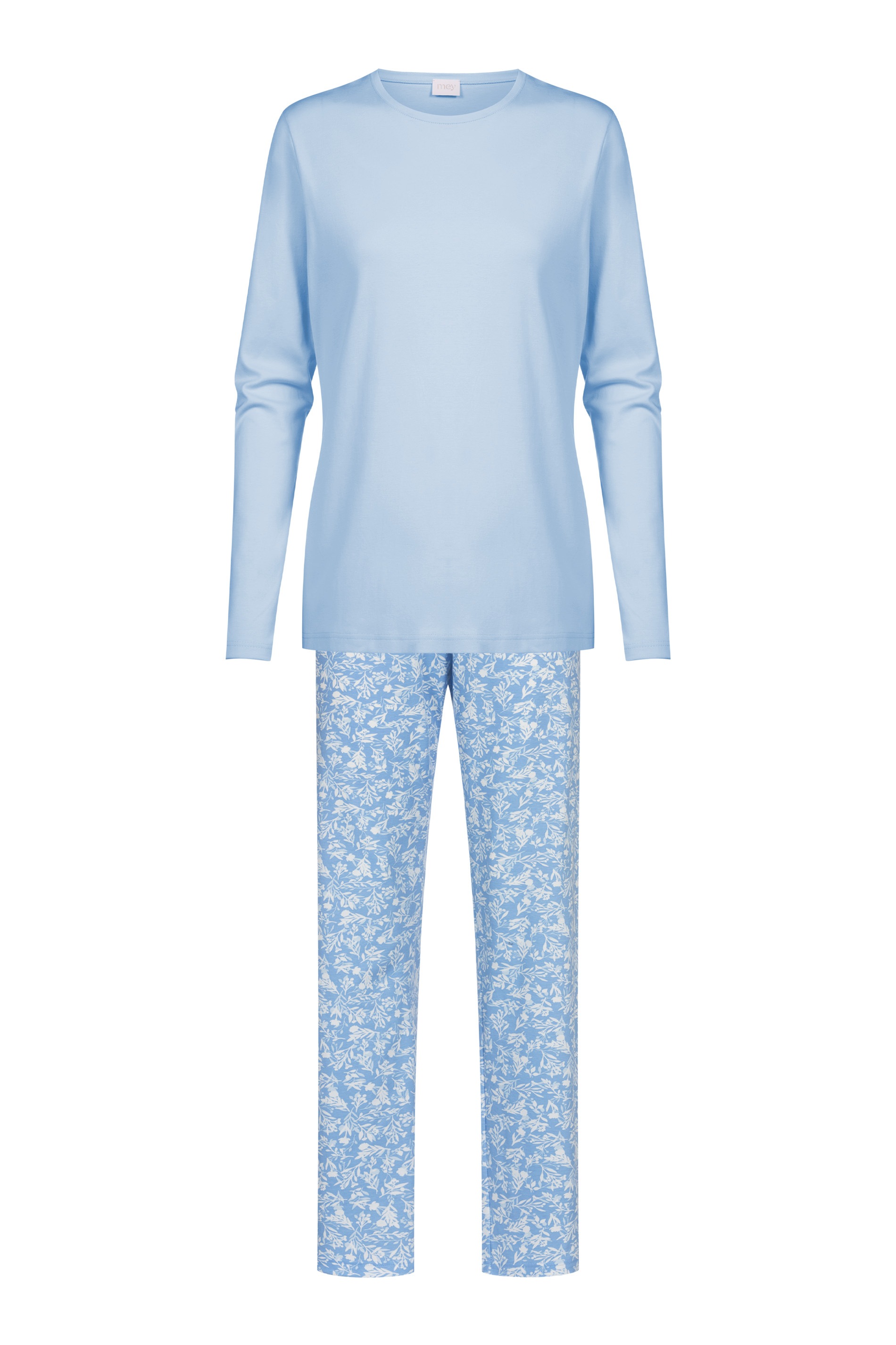 Mey Schlafanzug "FLOWER MEADOW", (2 tlg.), Komfortbund, Rundhalsausschnitt, günstig online kaufen