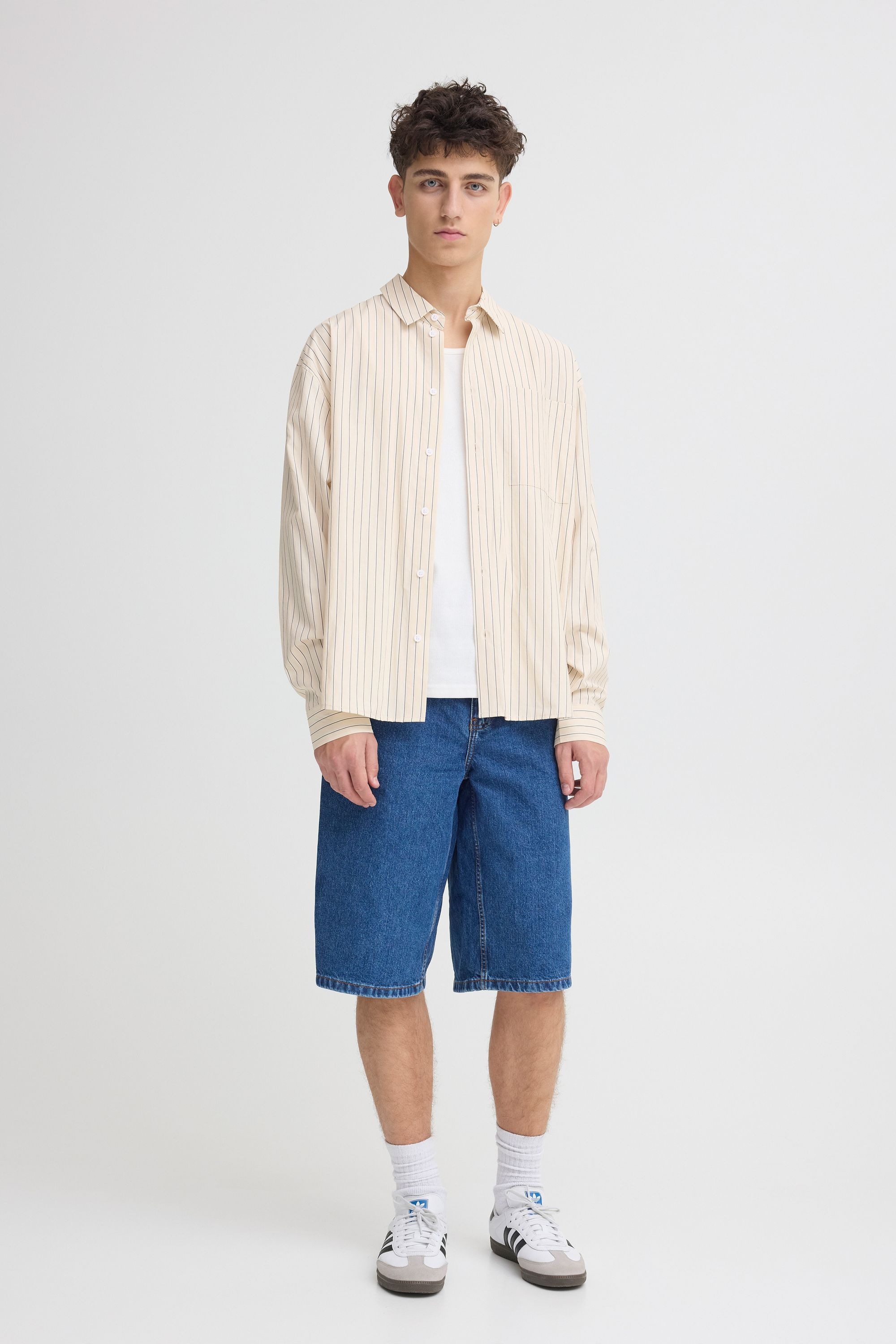 Solid Langarmhemd "Langarmhemd SDTucker" günstig online kaufen