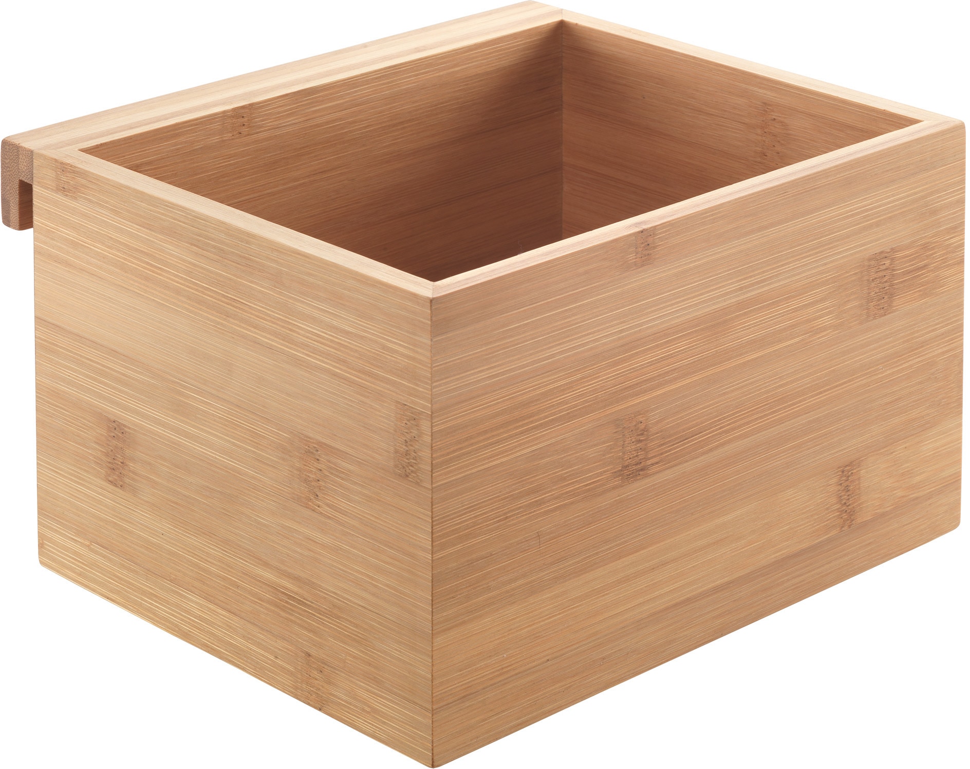 Metaltex Organizer "Mural line" Aufbewahrungsbox, Bambuss groß günstig online kaufen
