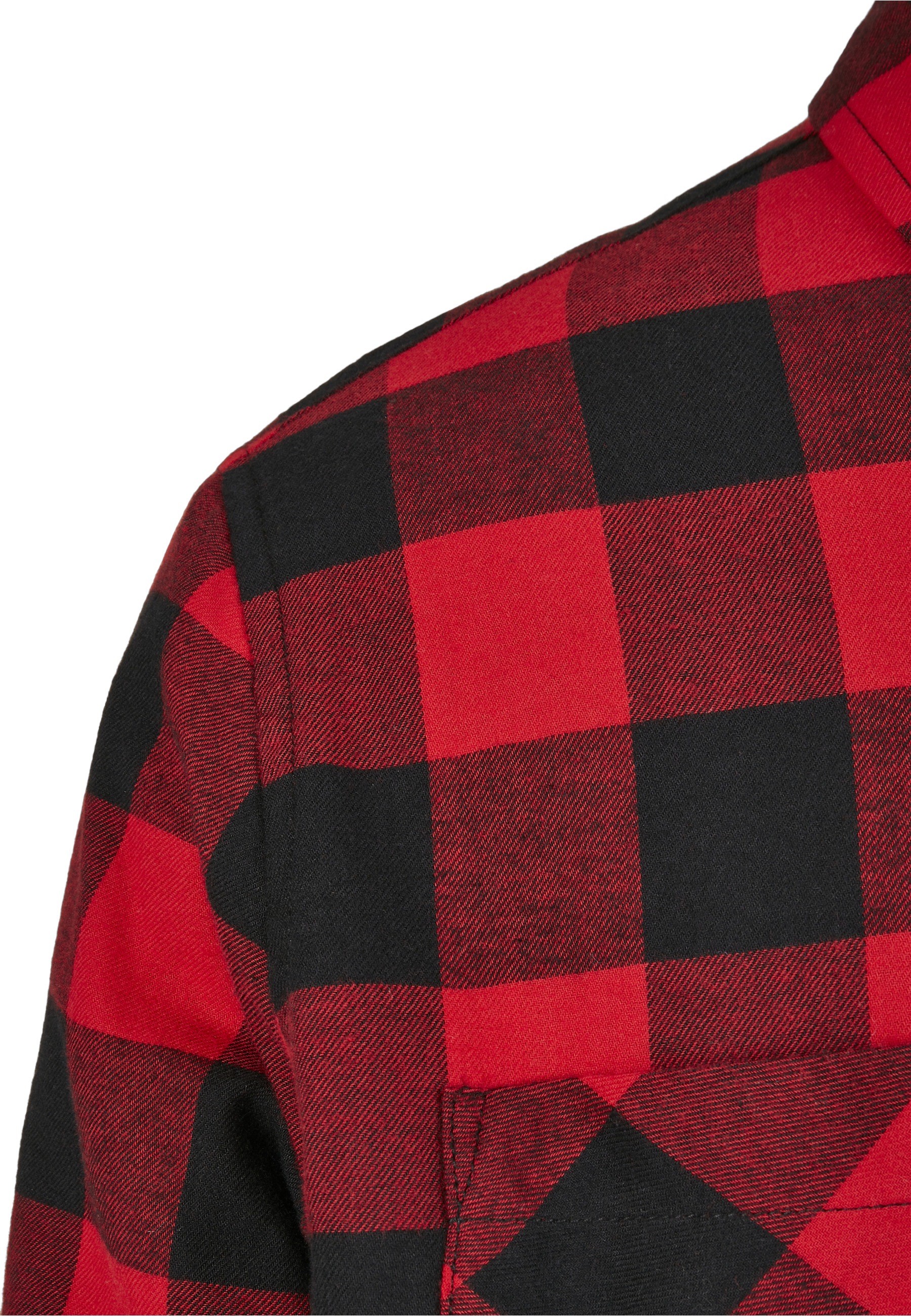 URBAN CLASSICS Langarmhemd »Urban Classics Herren Padded Check Flannel Shirt« 1 Stk.
