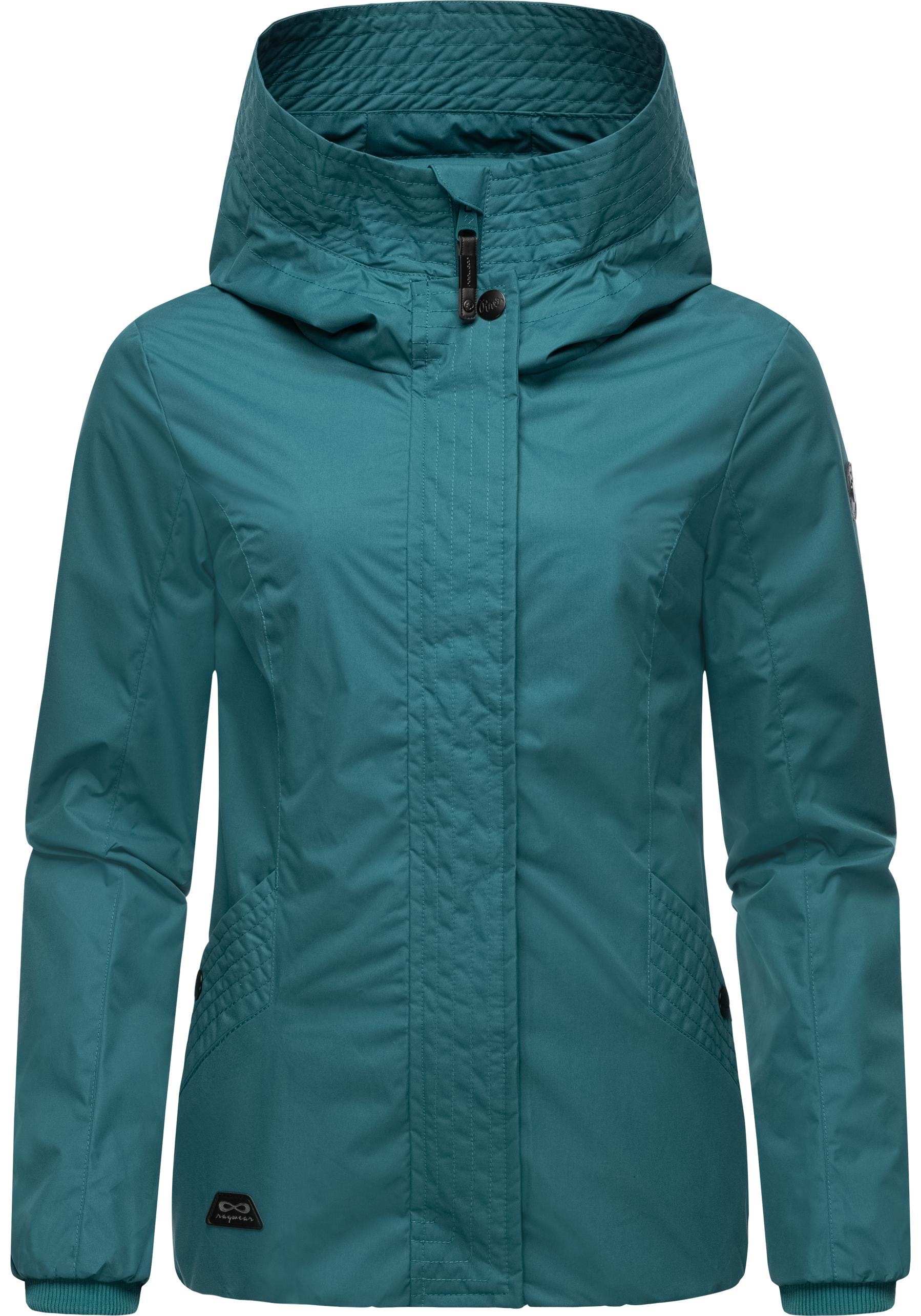 Ragwear Outdoorjacke »Vannesa«, mit Kapuze, Wasserdichte Damen Übergangsjacke mit Kapuze