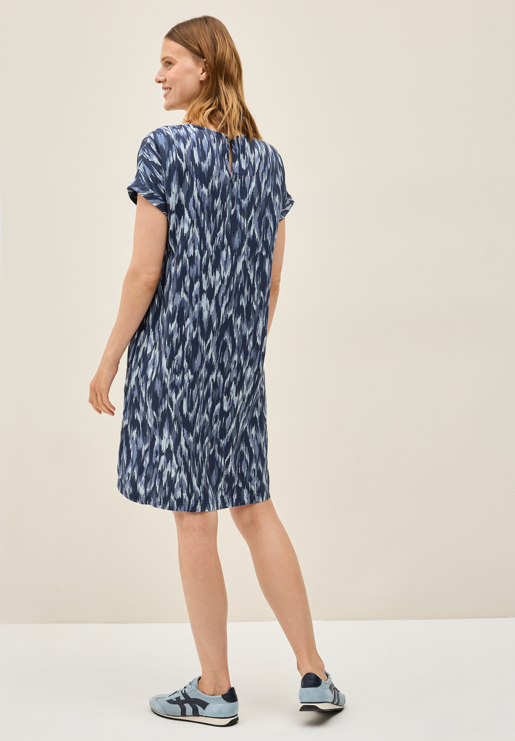 Cecil Sommerkleid Ohne Taschen mit allover Print günstig online kaufen