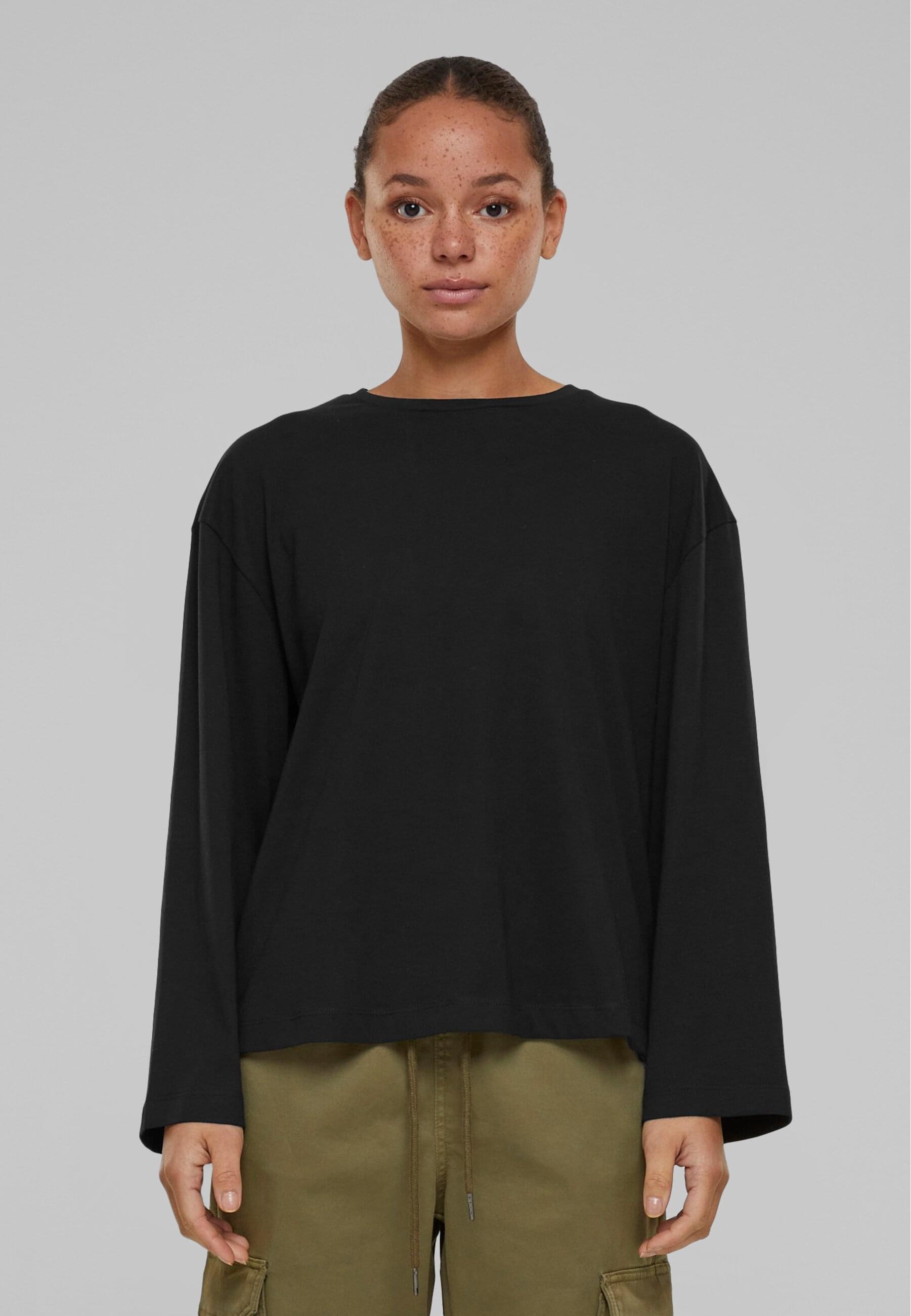 URBAN CLASSICS Longsleeve »Urban Classics Damen Ladies Organic Oversized Longsleeve«, (1 tlg.)