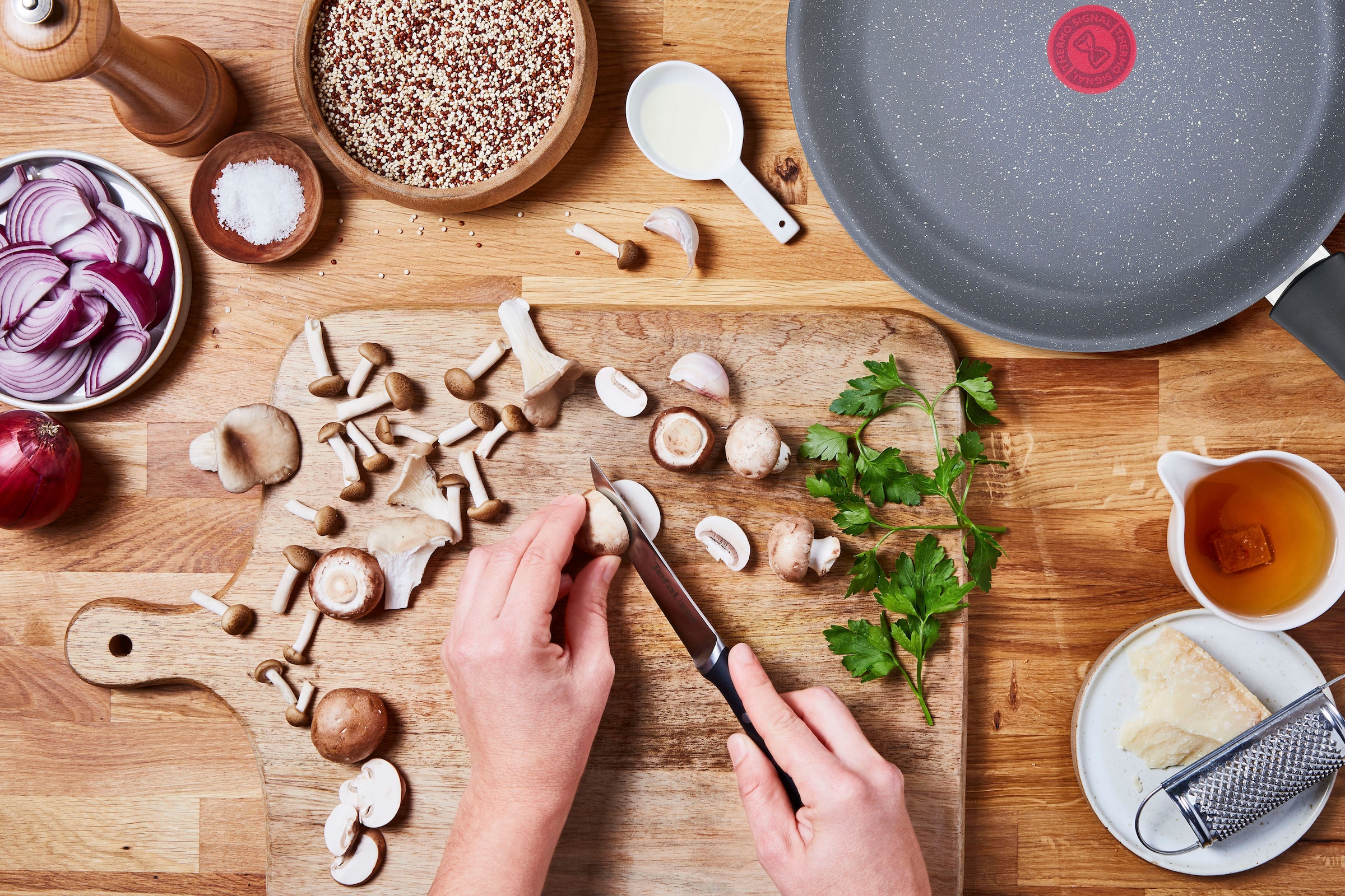 Tefal Bratpfanne »Healthy Chef«, Aluminium, (1 tlg.)