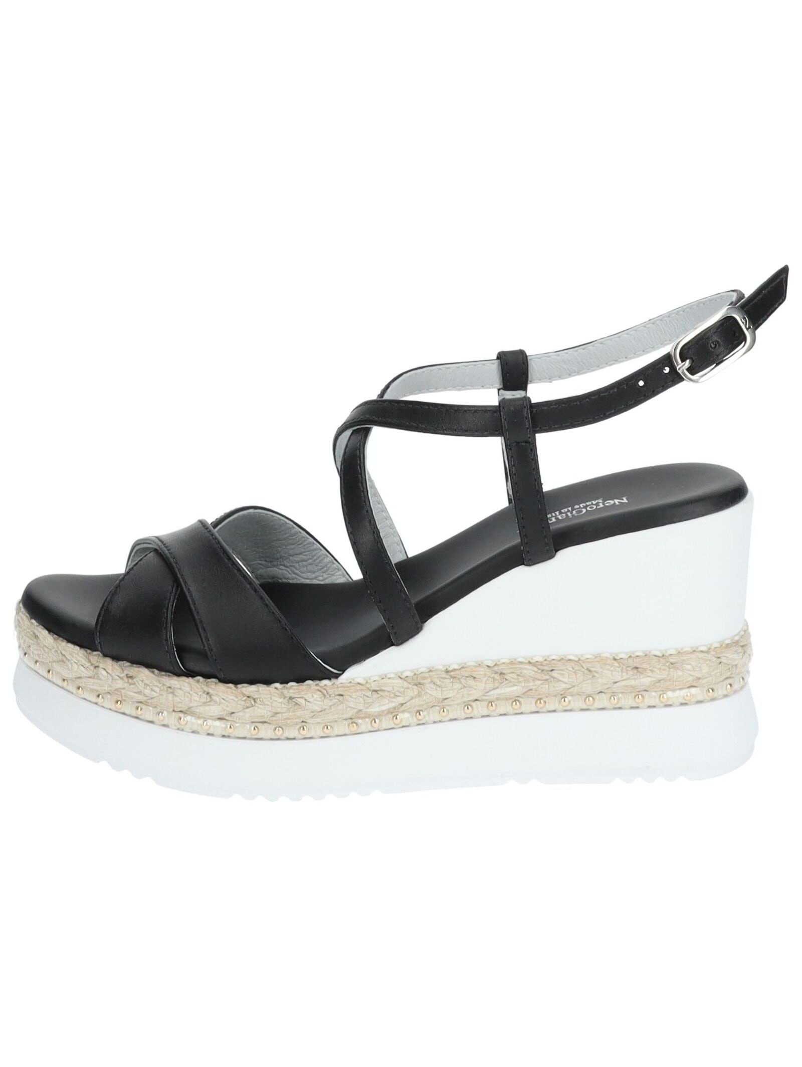 Nero Giardini Keilsandalette »Nero Giardini Sandalen Leder«
