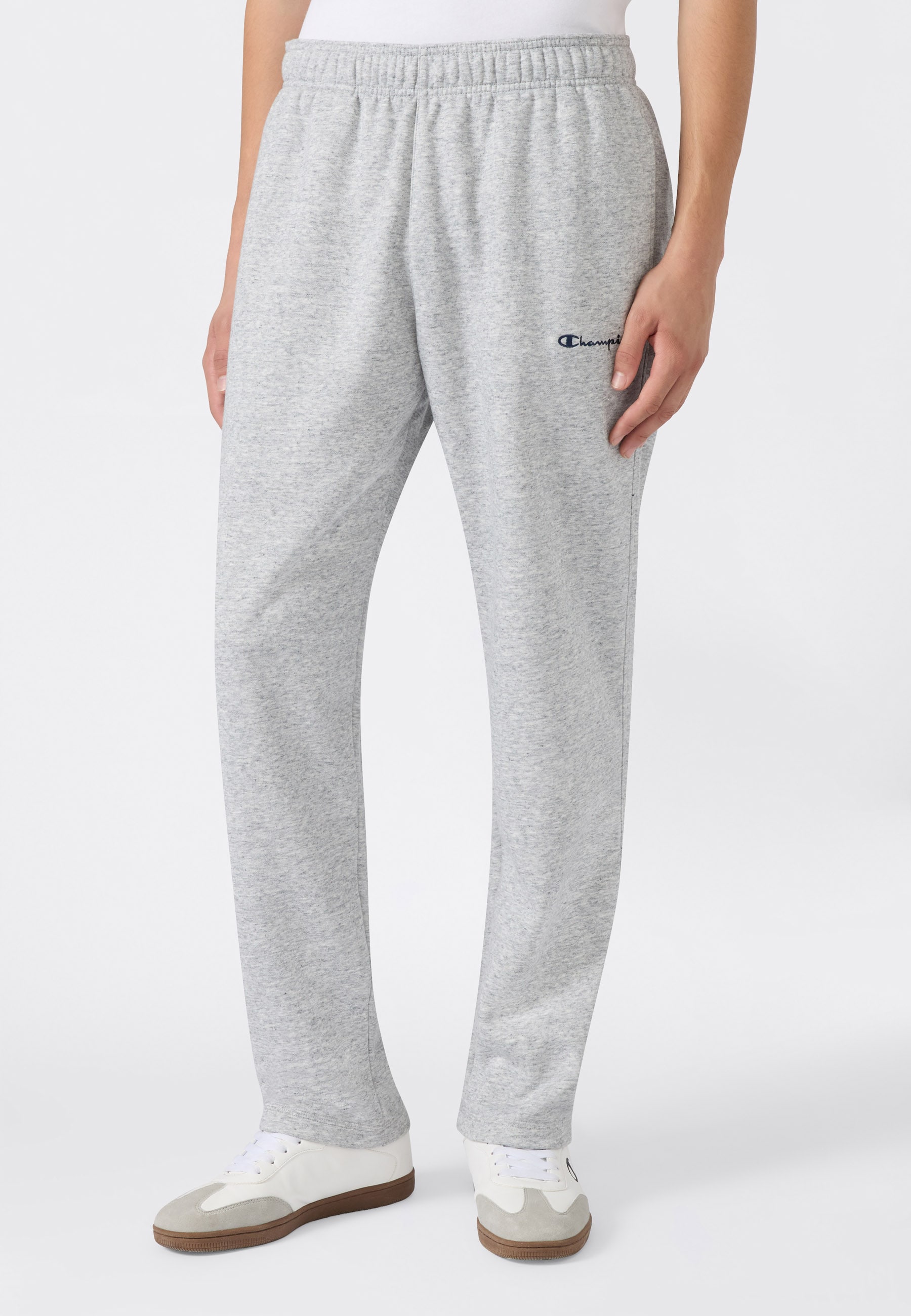 Champion Jogginghose "ICONS Straight Hem Pants Fleece" geradliniger Schnitt günstig online kaufen
