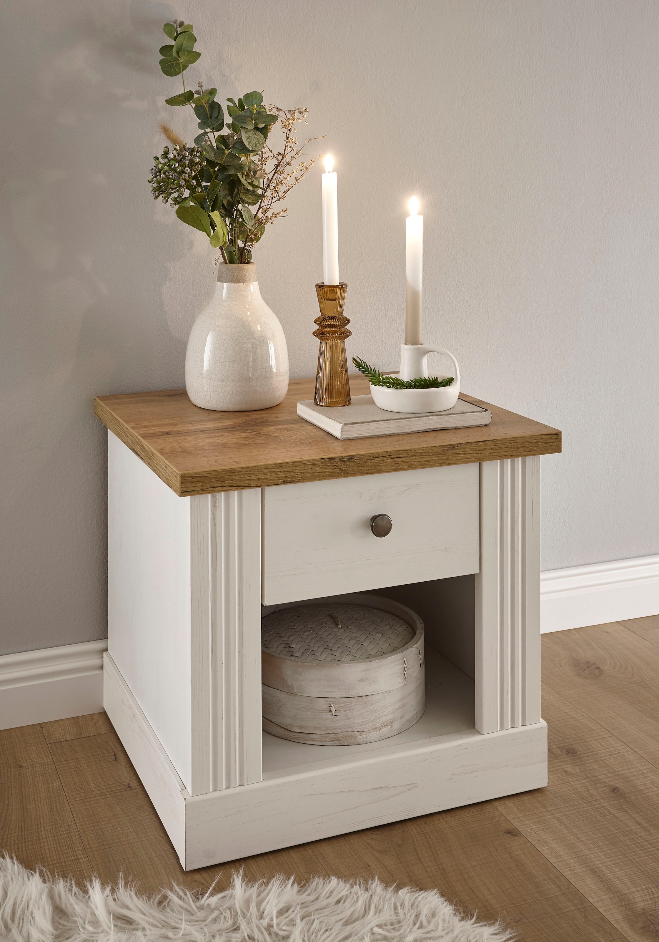 Home affaire Nachtkommode "WESTMINSTER" mit 1 Schublade, exclusiv by Otto günstig online kaufen