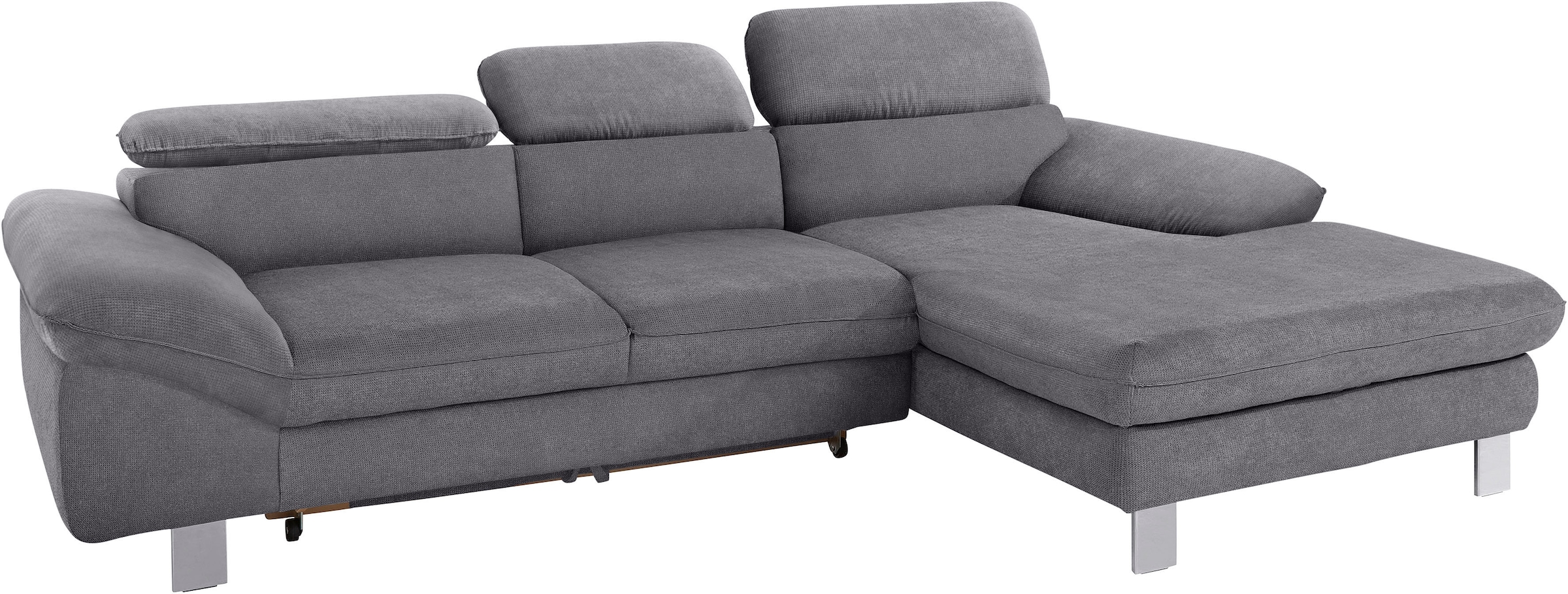 COTTA Ecksofa "Driver L-Form" mit Kopfteilverstellung, wahlweise mit Bettfu günstig online kaufen