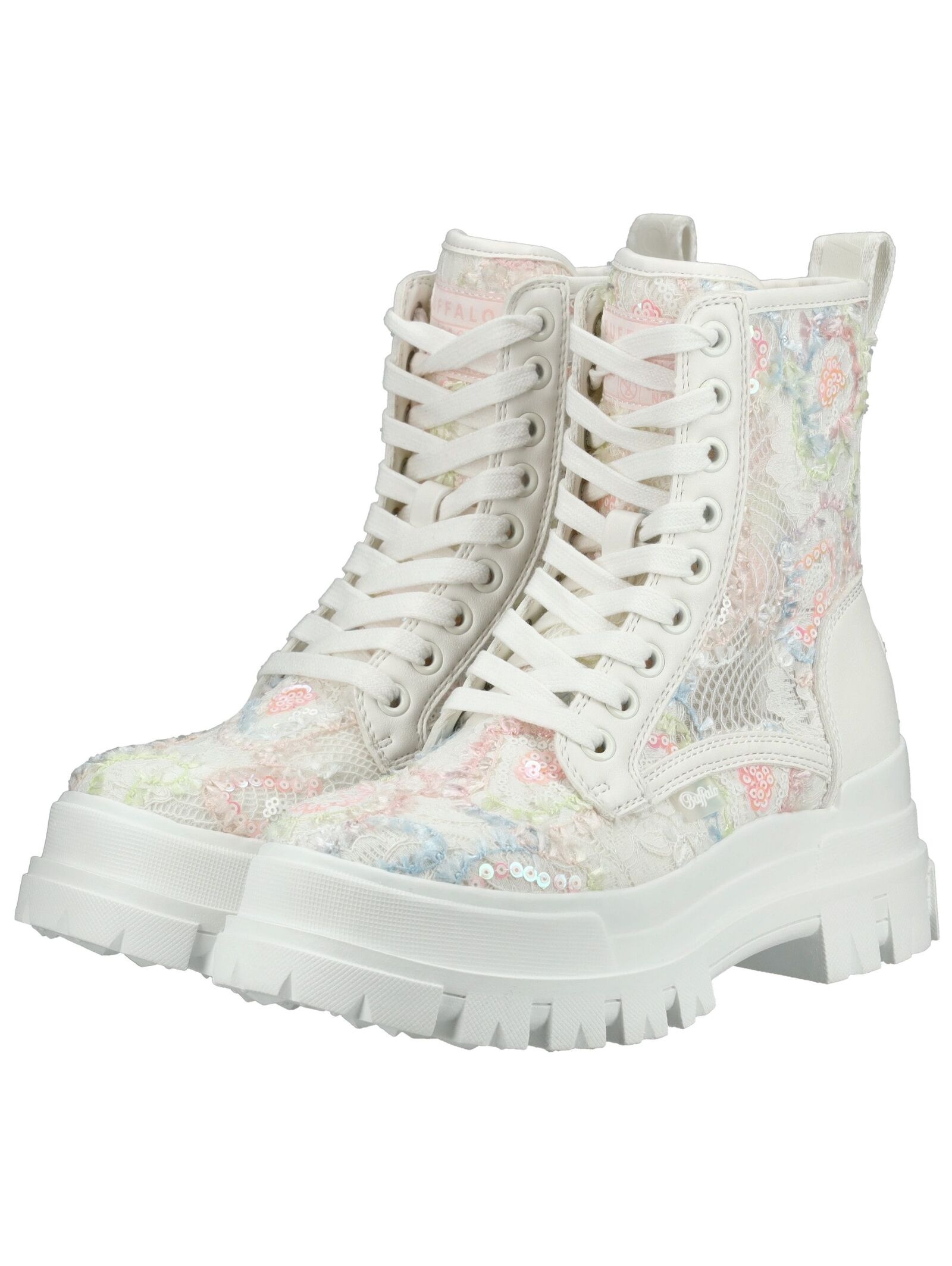 Buffalo Schnürstiefelette »Buffalo Stiefelette Lederimitat«