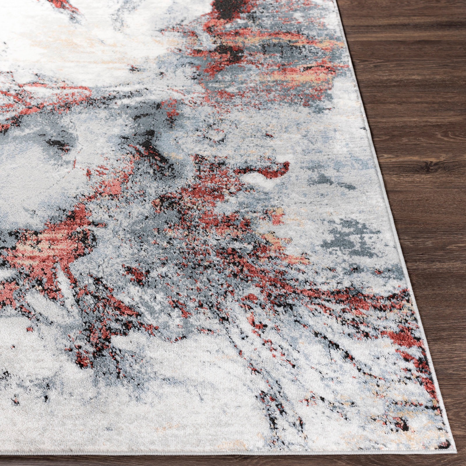 Livabliss Teppich »NEW YORK«, rechteckig, 10 mm Höhe, Moderner Designerteppich in Marmor Optik, Kurzflor Wohnzimmerteppich
