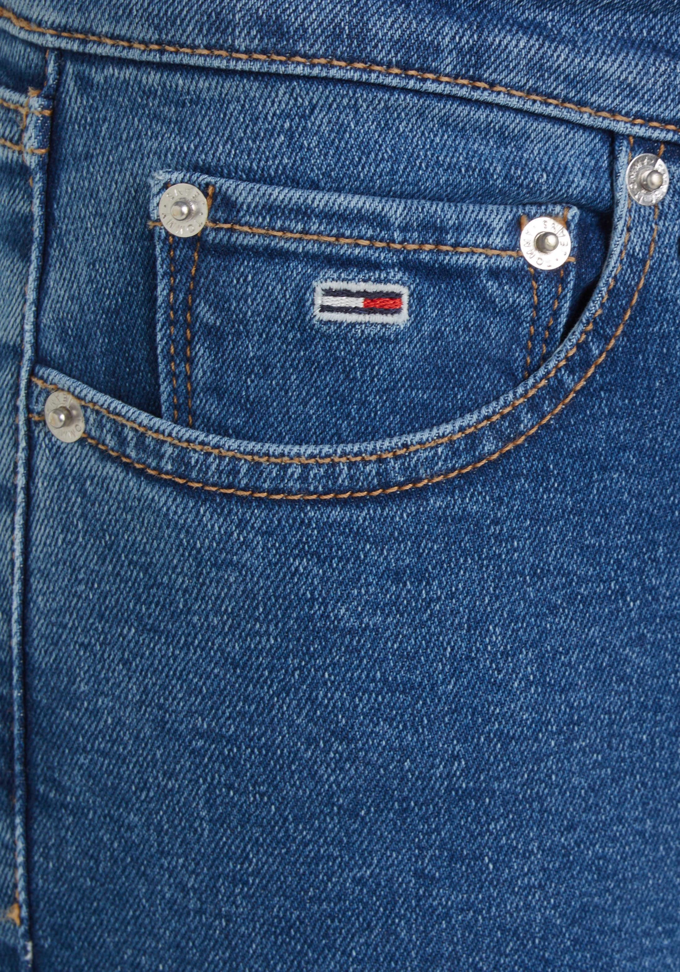 Tommy Jeans Bequeme Jeans »Nora«, mit Ledermarkenlabel für kaufen | BAUR