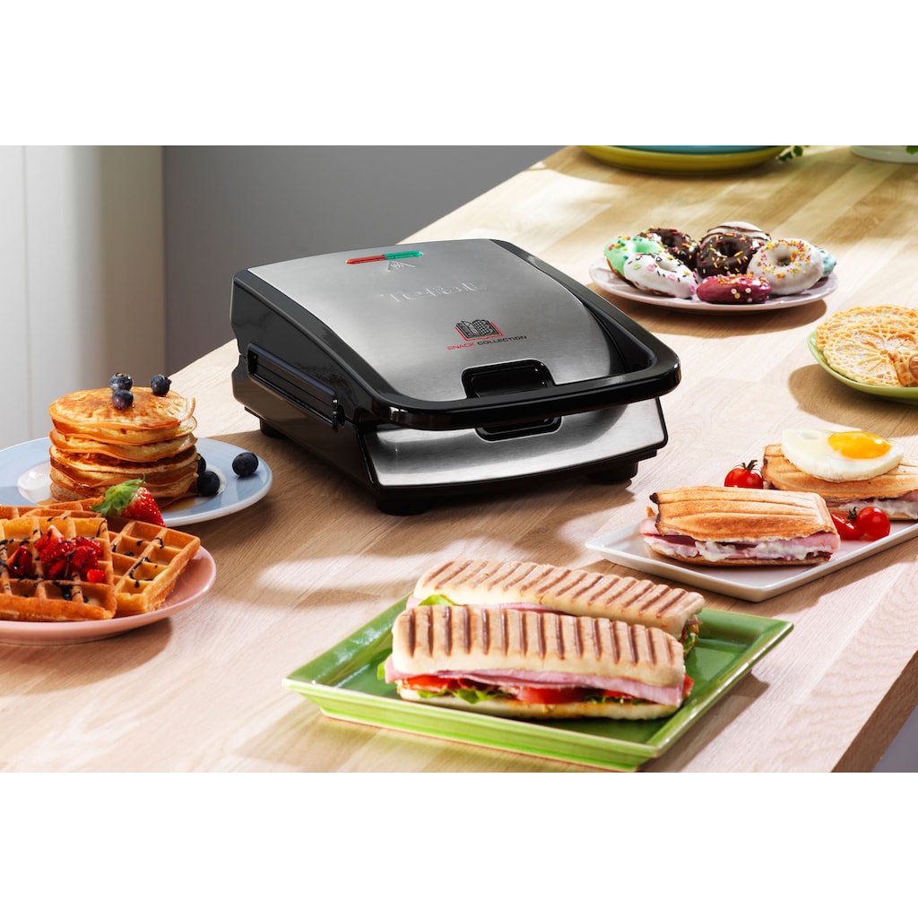 Tefal Waffeleisen »SW854D Snack Collection«, 700 W