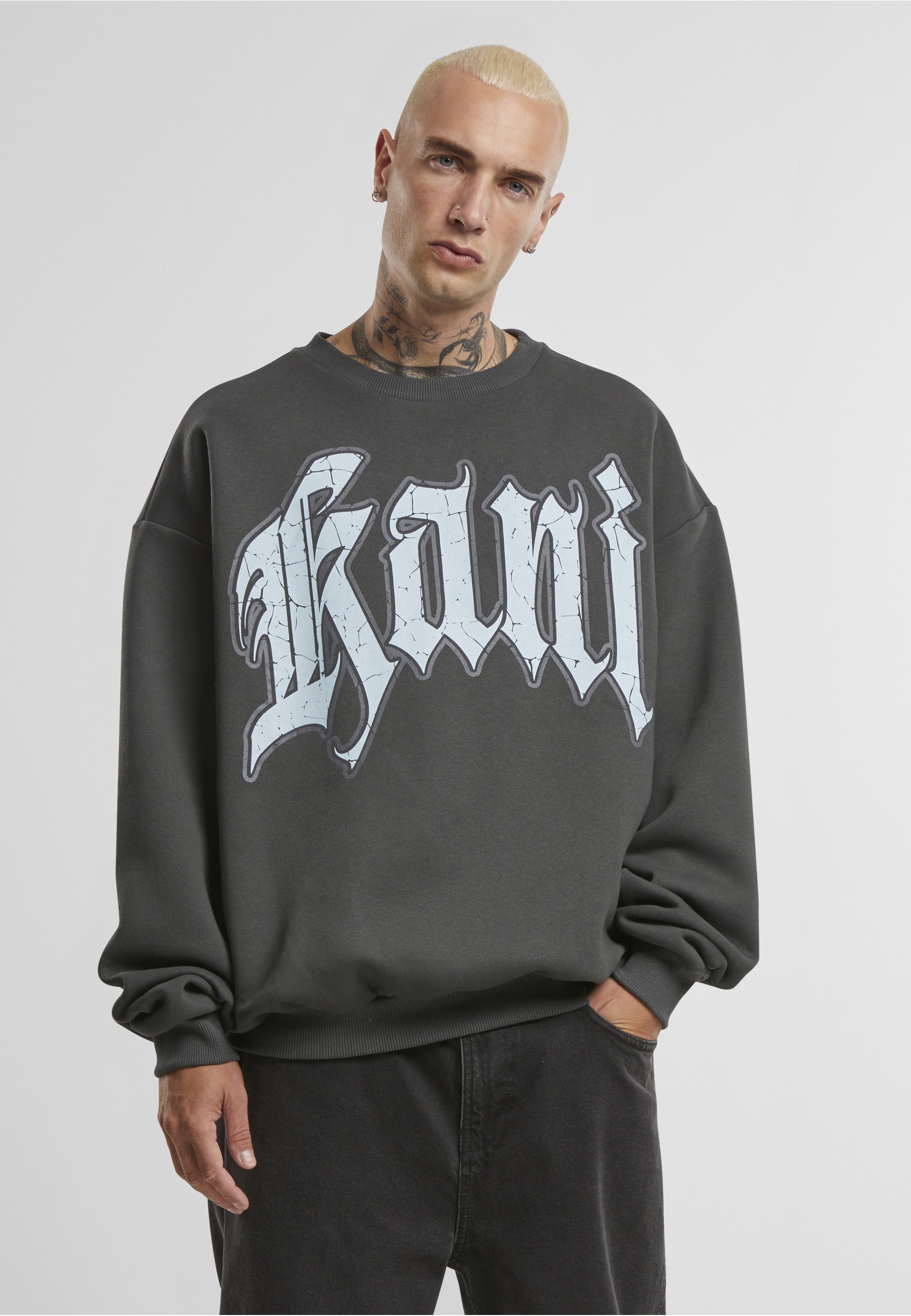 Thumbnail - Karl Kani Rundhalspullover "Karl Kani KK Kani Inside Out Crew" 1 Stk.