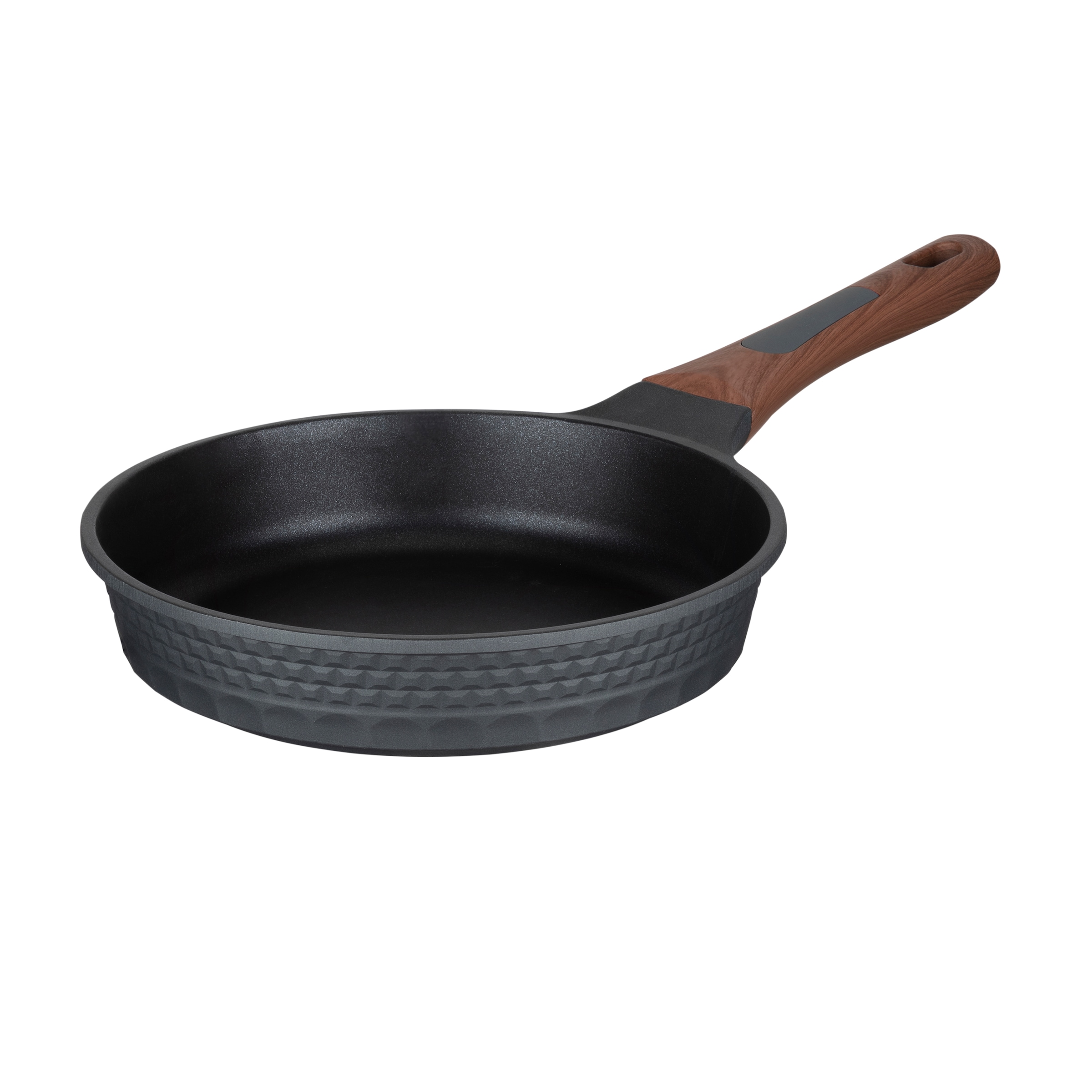 RESTO Kitchenware Topf-Set »CAPELLA -  Einzigartiges Design mit 3D-Effekt, antihaftbeschichtet« Set, 1x Soßentopf Ø 16 cm, 2x Kochtopf Ø 20/24 cm, 1x Bratpfanne Ø 24 cm, 7 tlg. Aluminiumguss